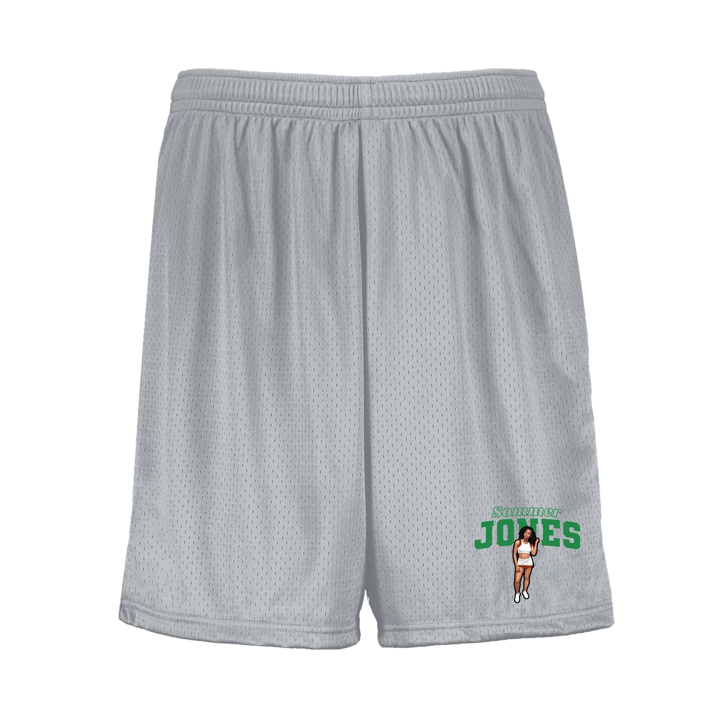 Shorts — Name Arch in Silver