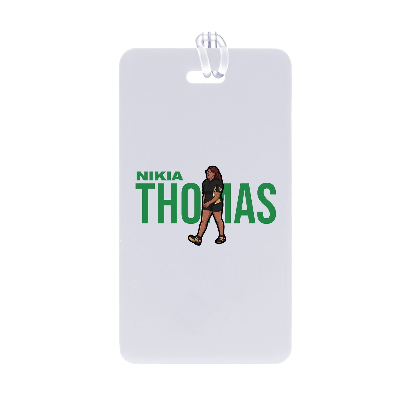 Bag Tag — Player Name in Classic