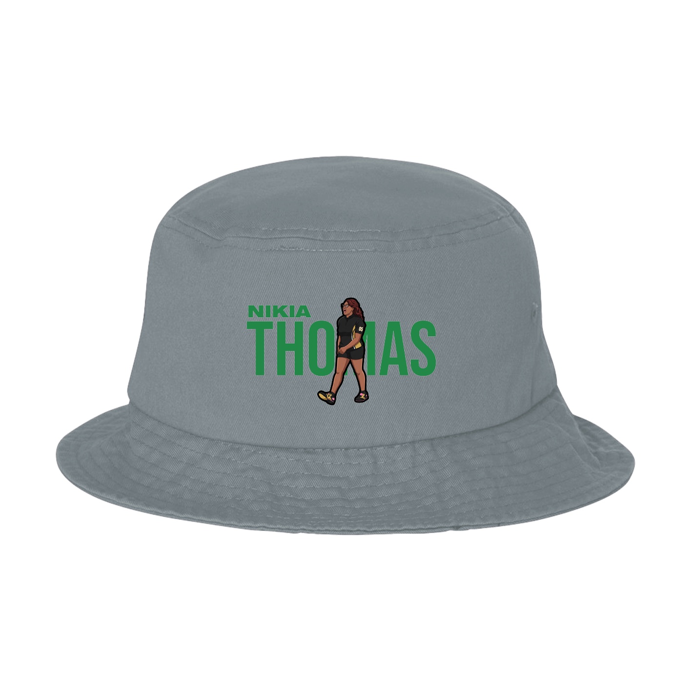 Bucket Cap — Player Name in Grey