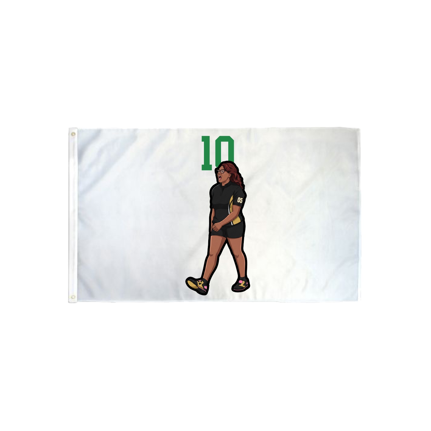 3x5 Flag — Number Top in Classic