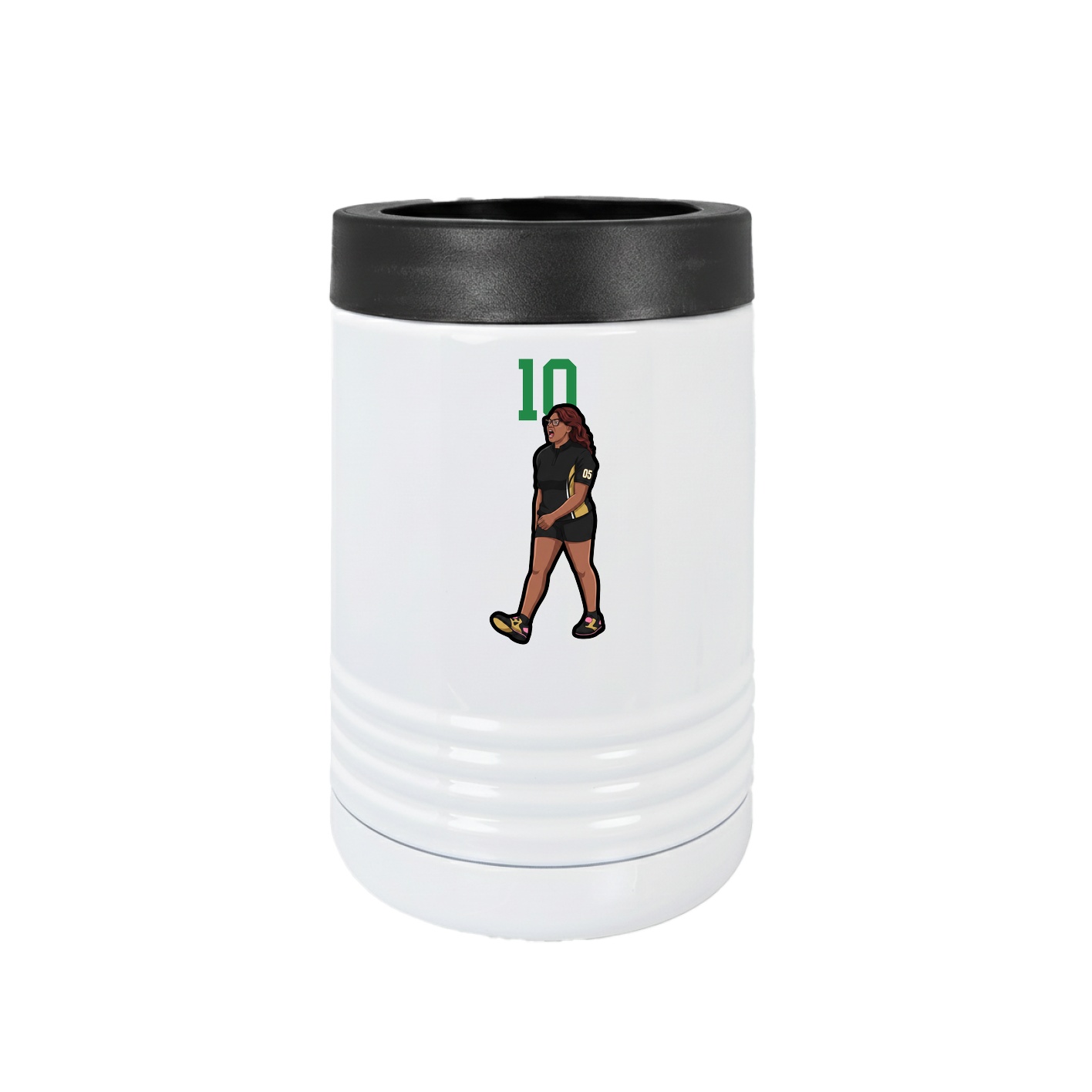 Beverage Holder — Number Top in White