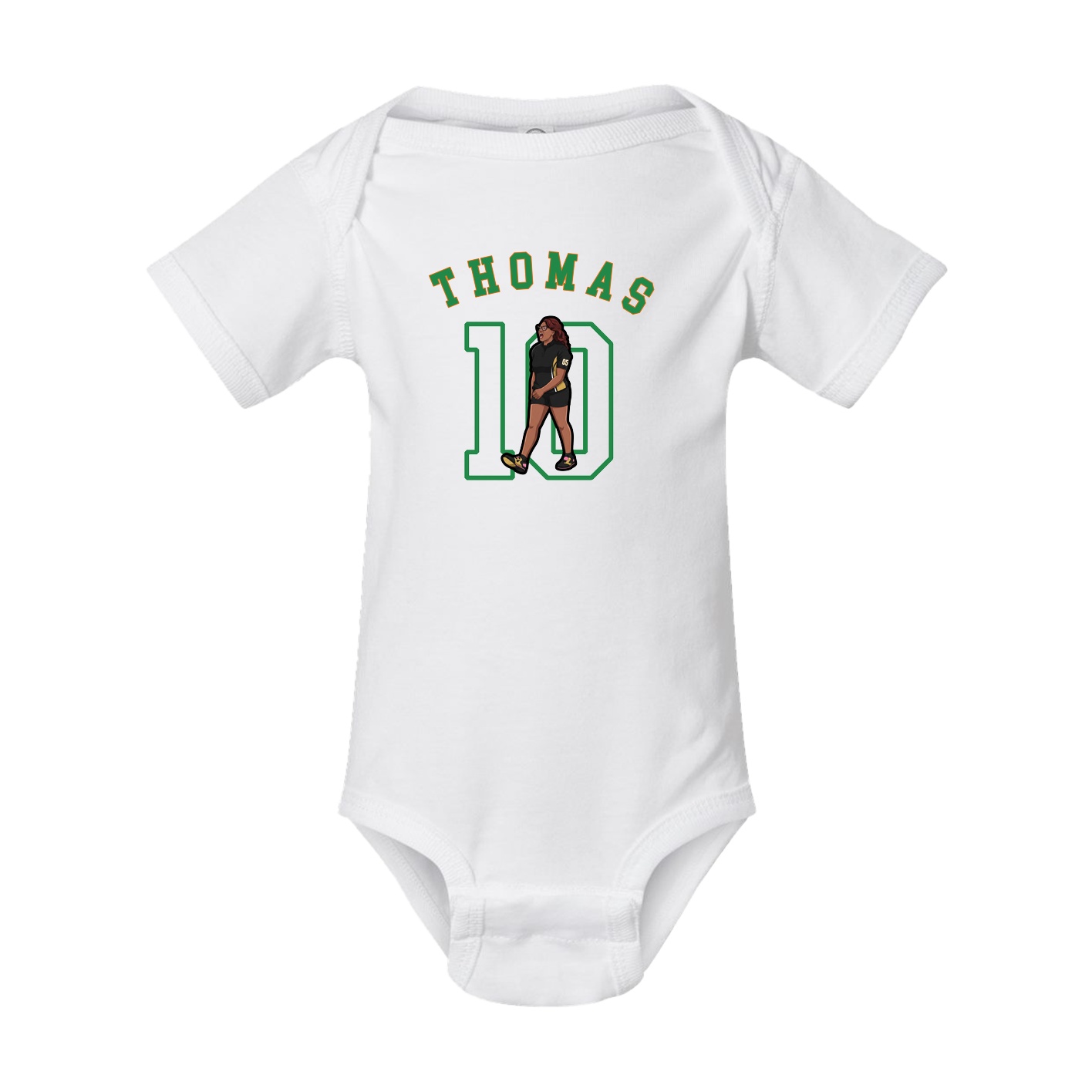 Baby Onesie — Shirsey Arch in White