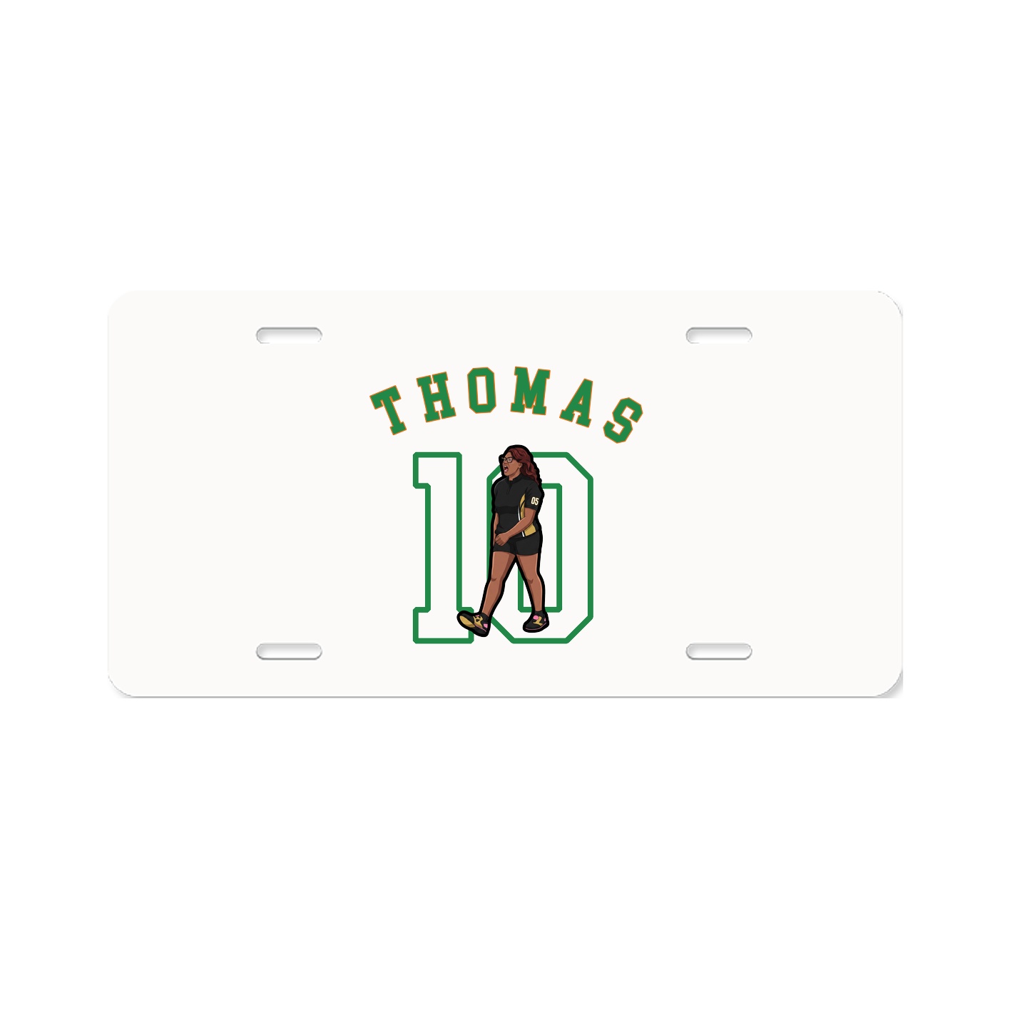 License Plate — Shirsey Arch in Classic
