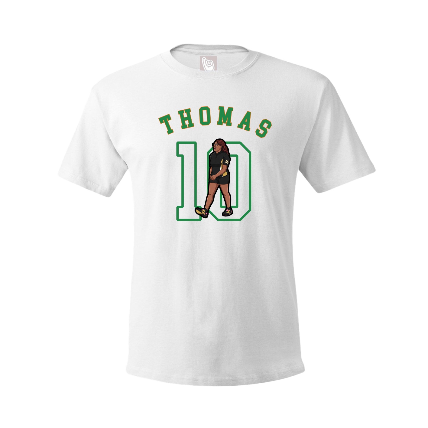 Youth Tee — Shirsey Arch in White