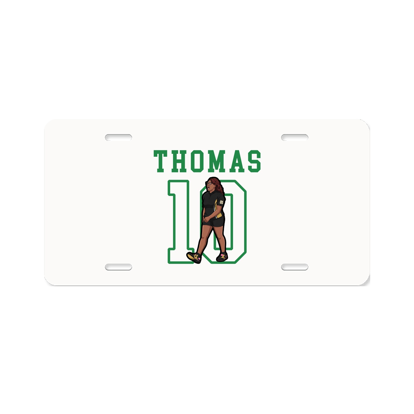 License Plate — Shirsey in Classic