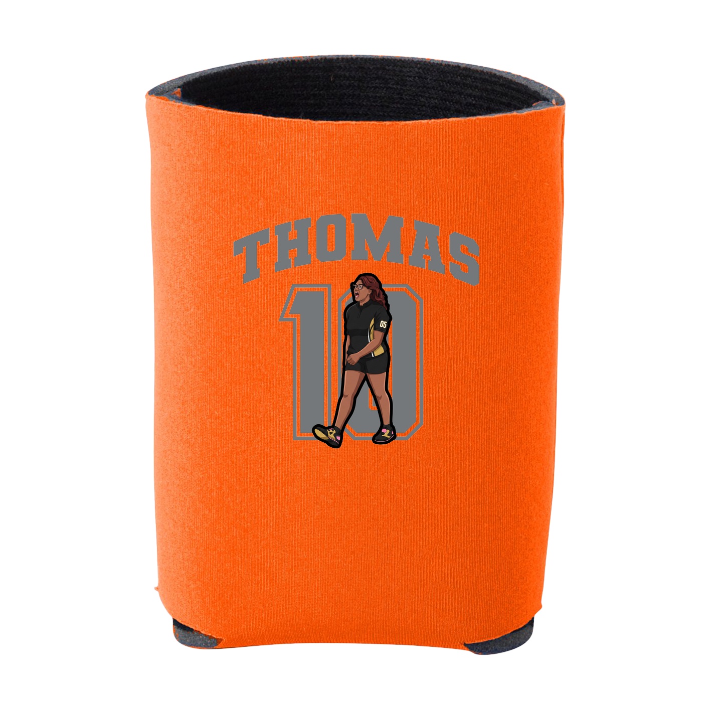 Can Holder — Number in Orange
