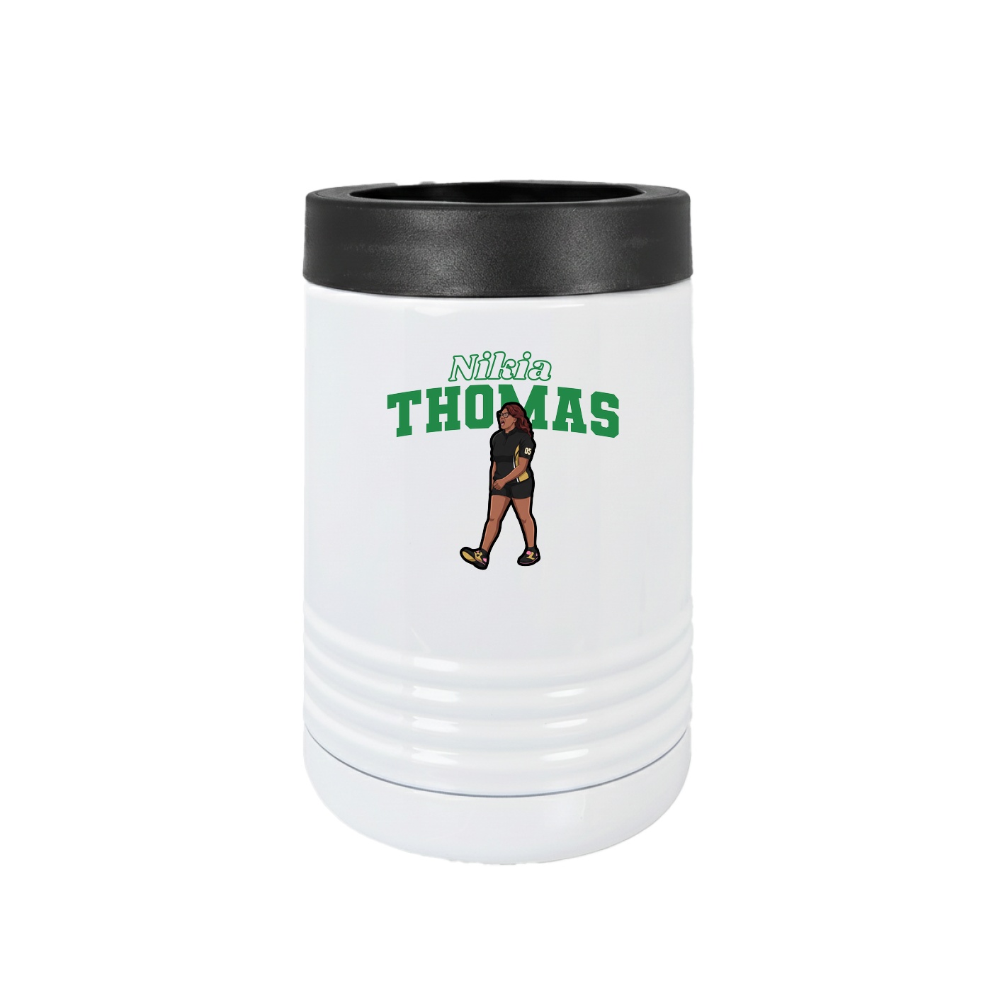Beverage Holder — Name Arch in White