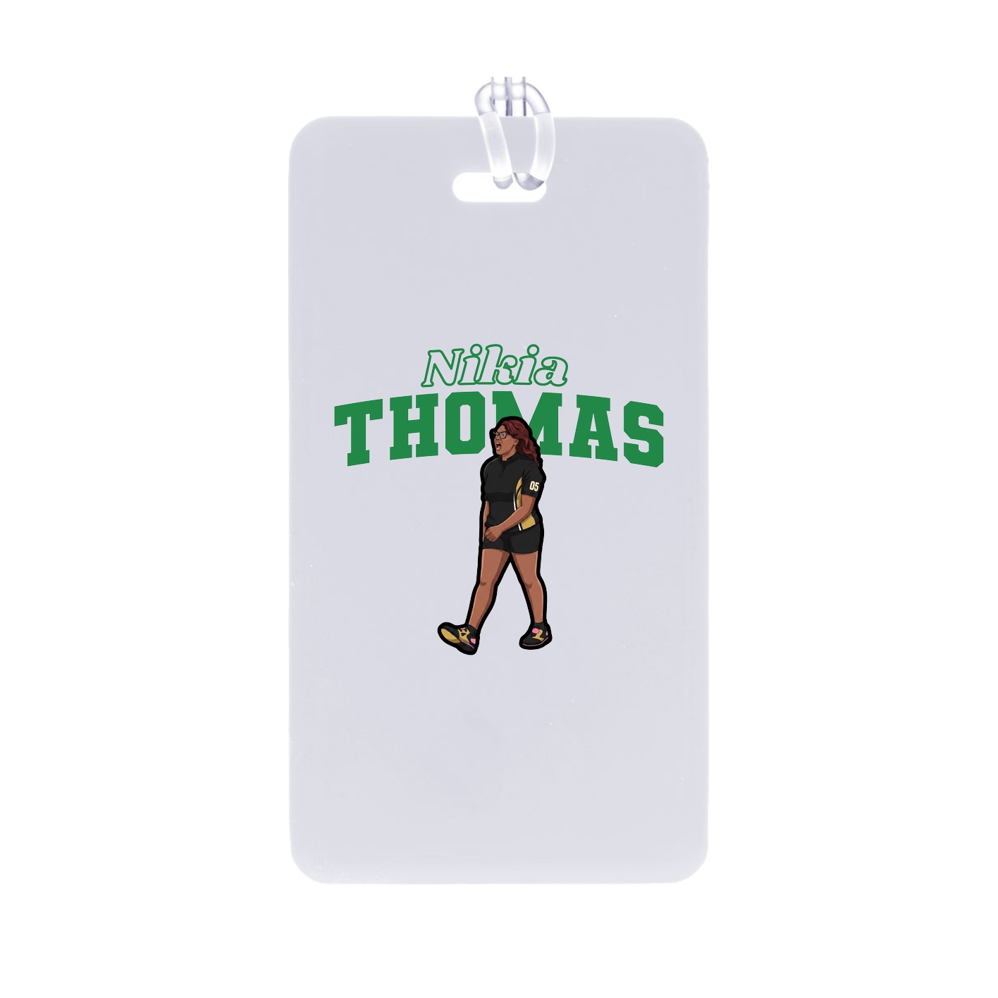 Bag Tag — Name Arch in Classic