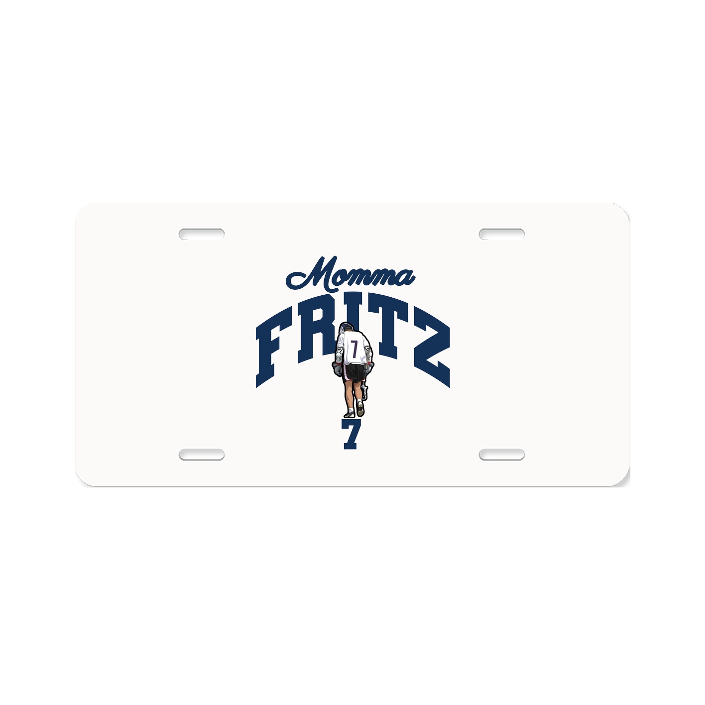 License Plate — Mothers Day Arch in Classic