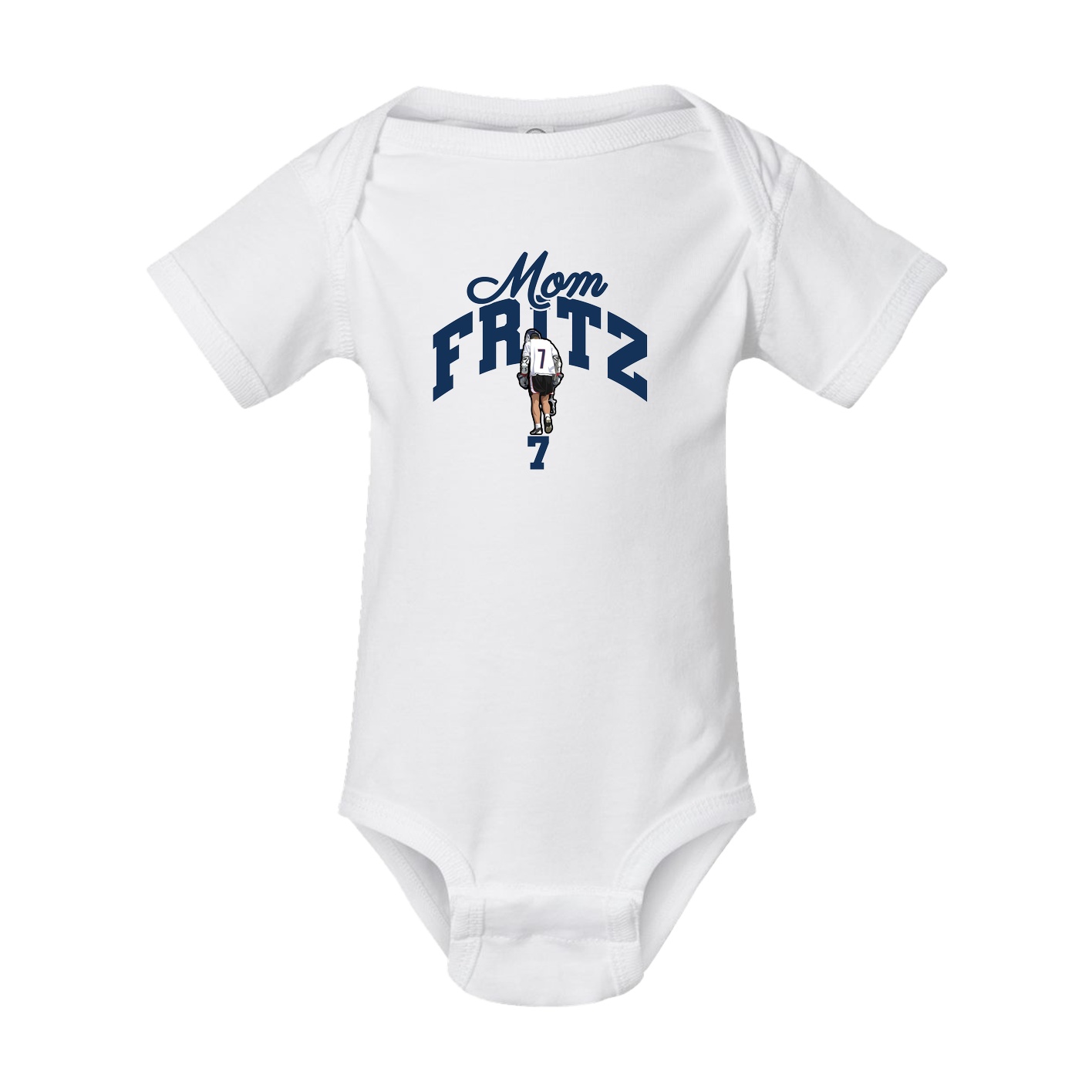 Baby Onesie — Mothers Day Arch in White