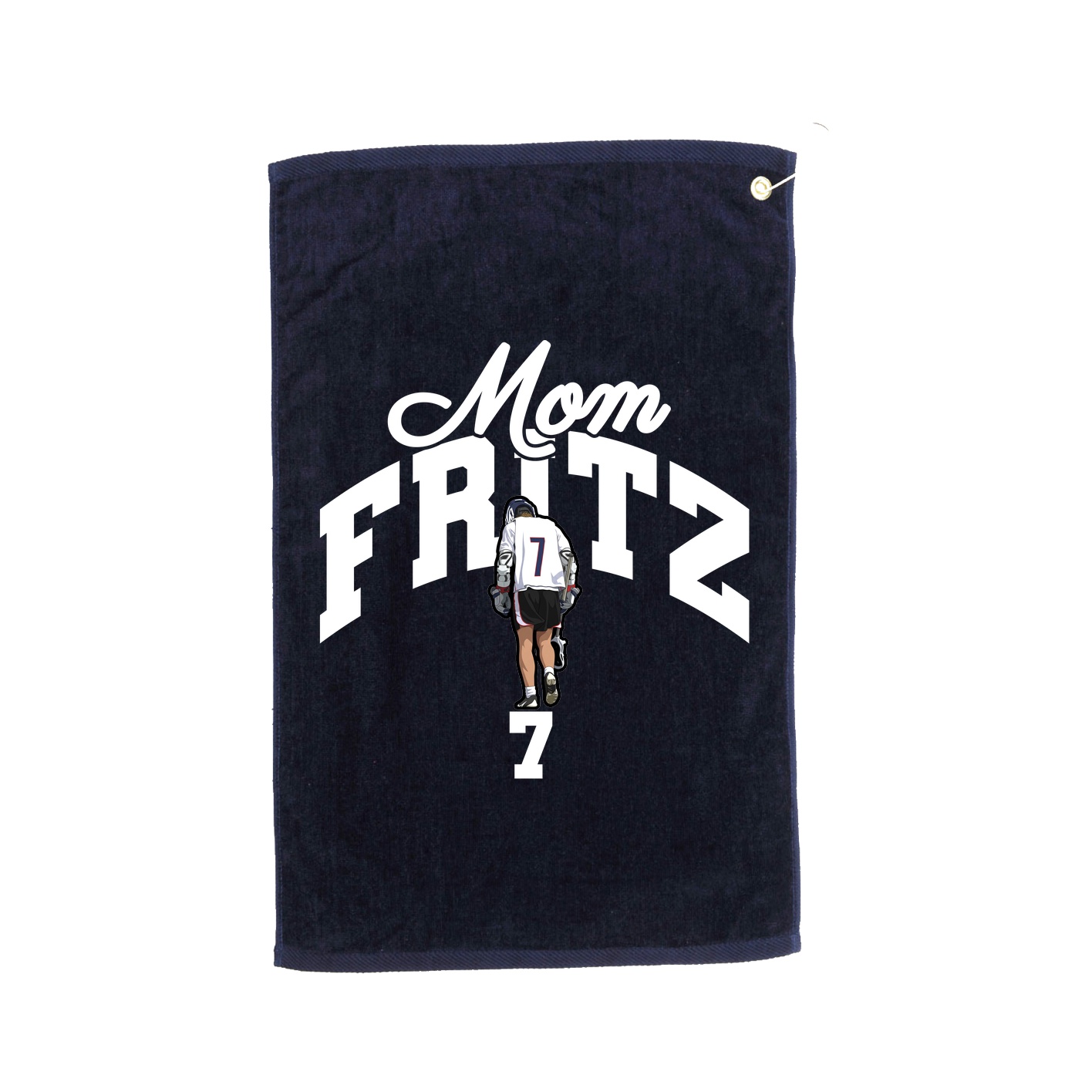 Golf Towel — Mothers Day Arch in Navy