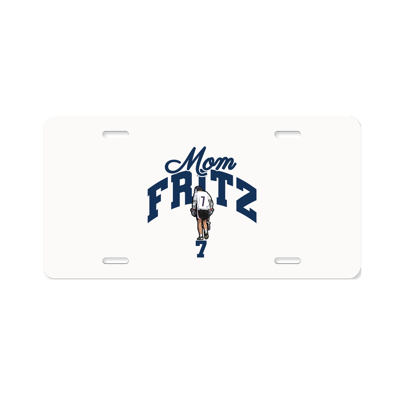 License Plate — Mothers Day Arch in Classic