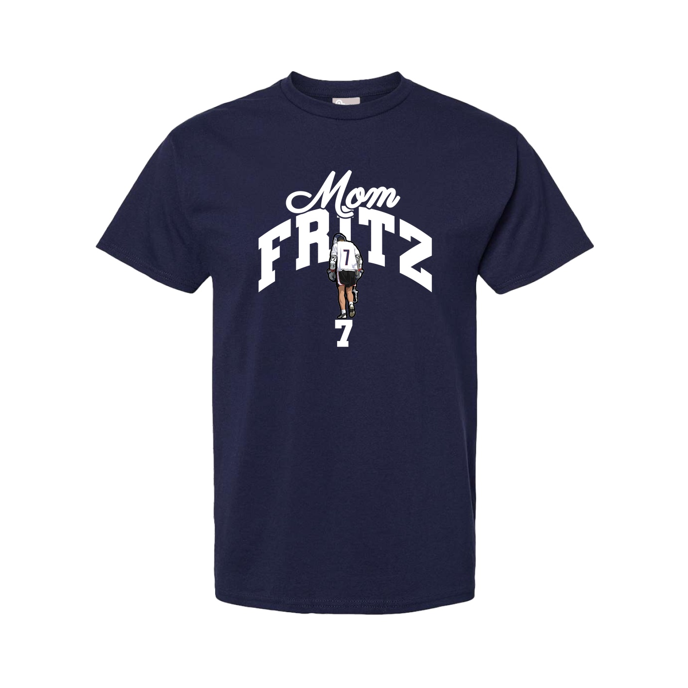 Youth Tee — Mothers Day Arch in Navy