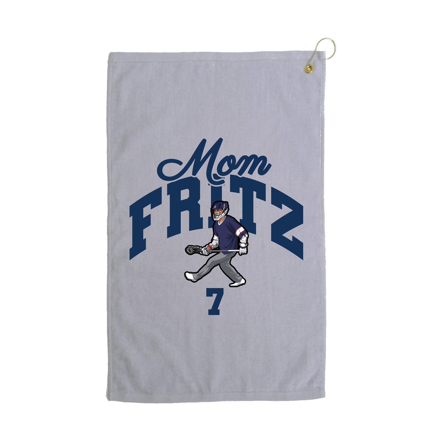 Golf Towel — Mothers Day Arch in Grey
