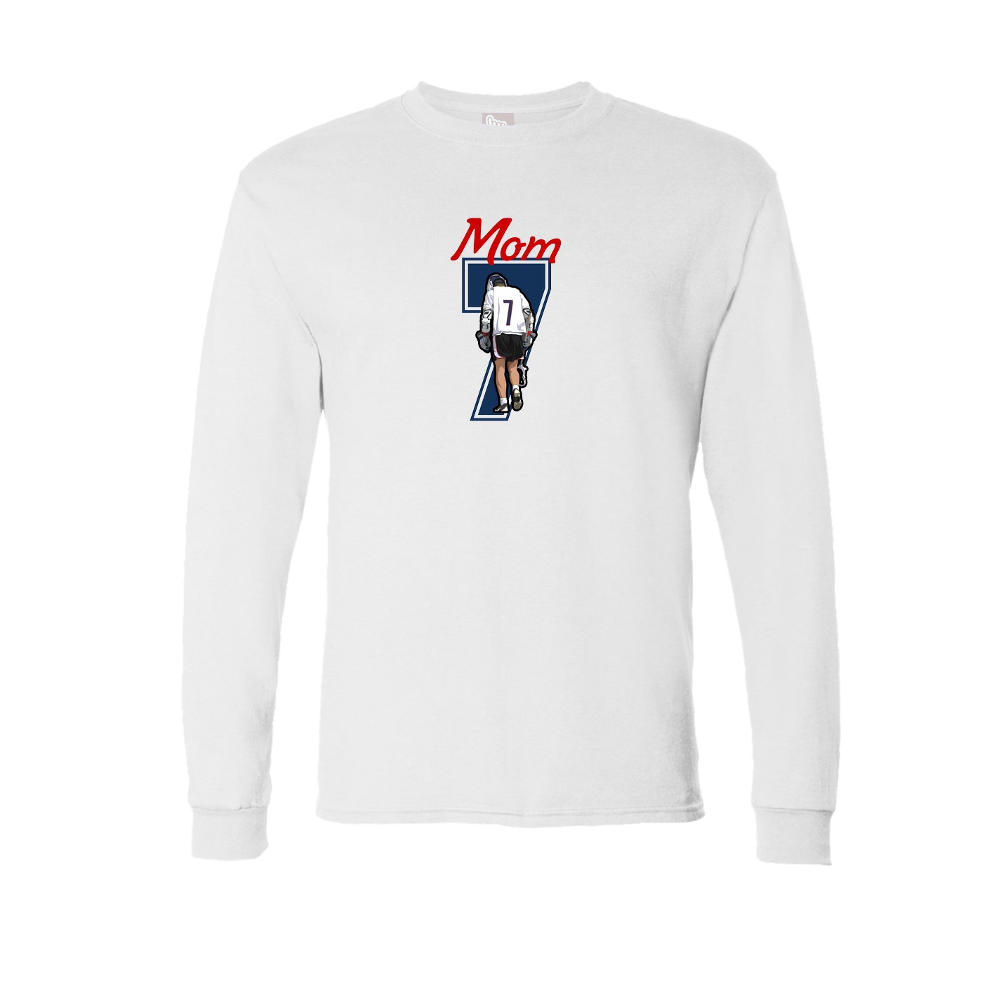 Long Sleeve Tee — Mothers Day Shirsey in White
