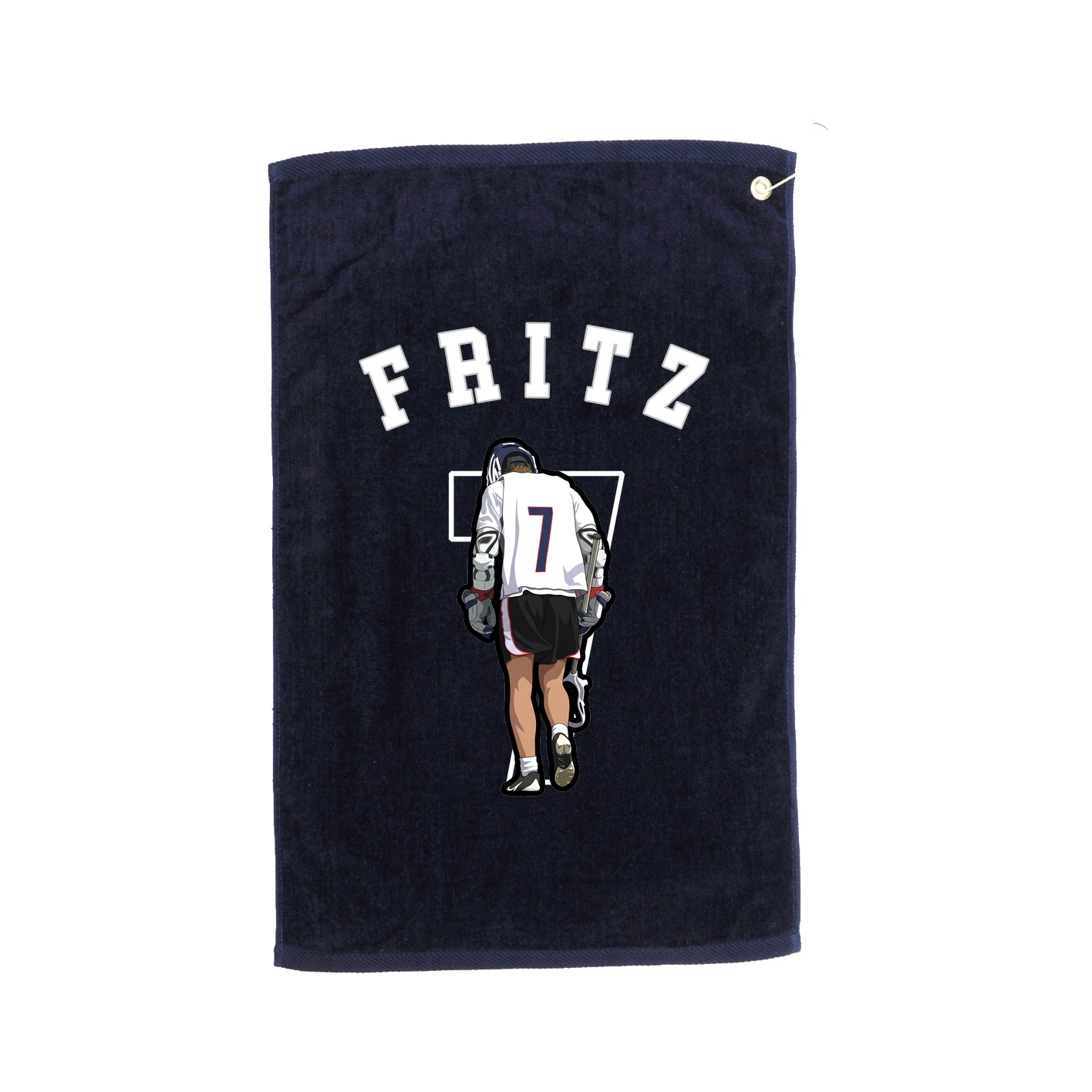 Golf Towel — Shirsey Arch in Navy