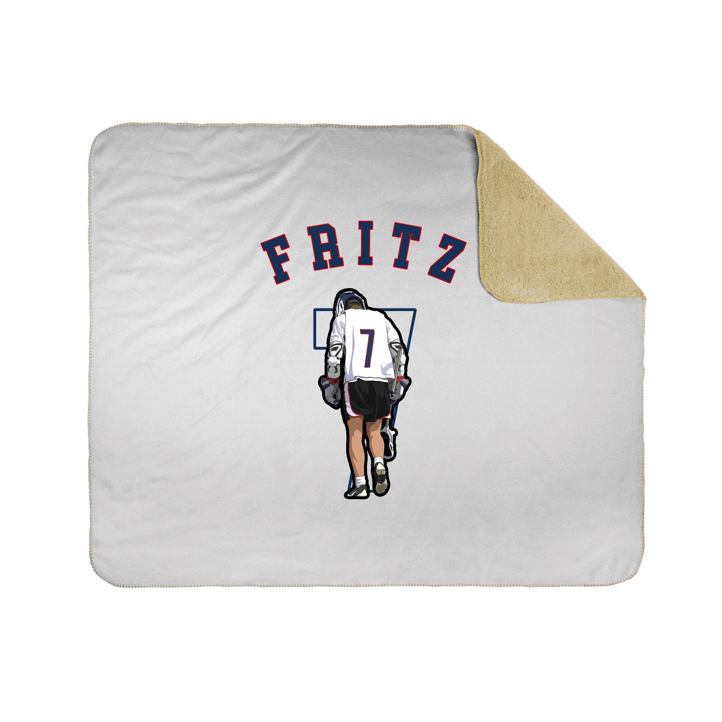 Throw Blanket — Shirsey Arch in White