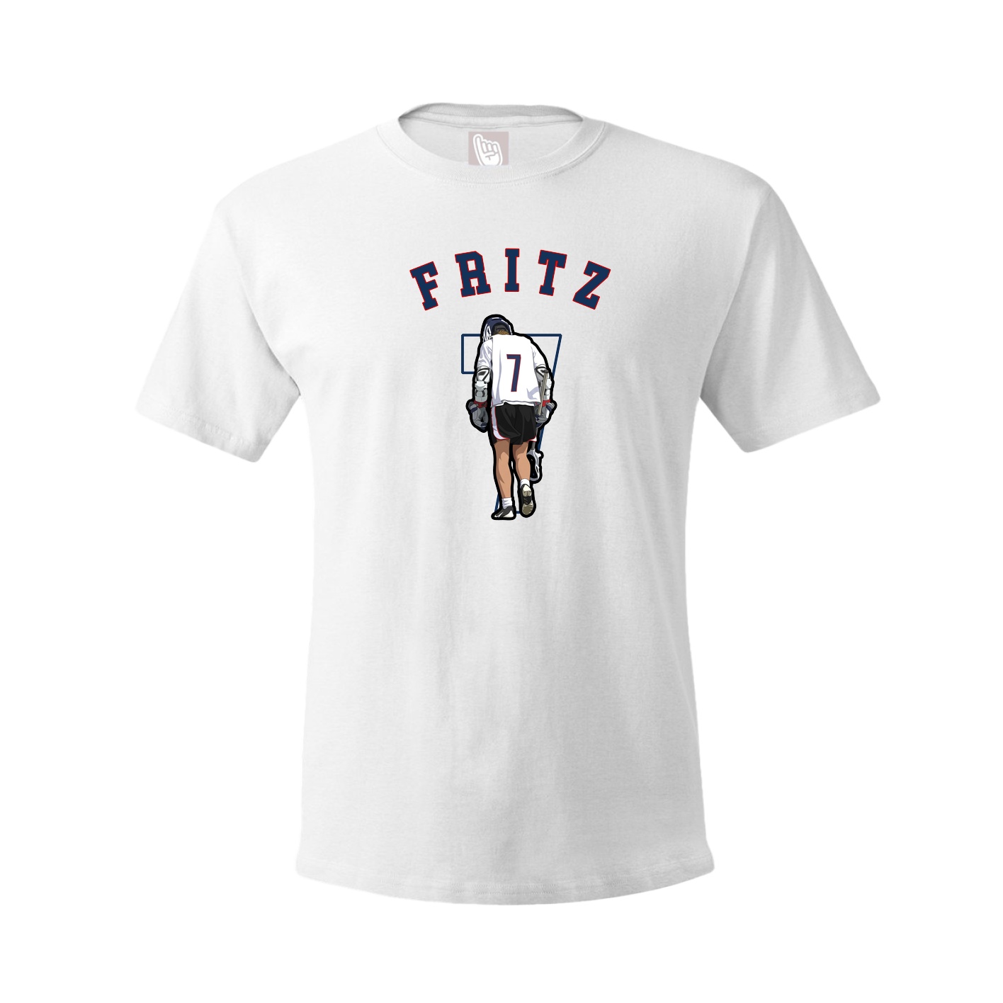 Tee — Shirsey Arch in White