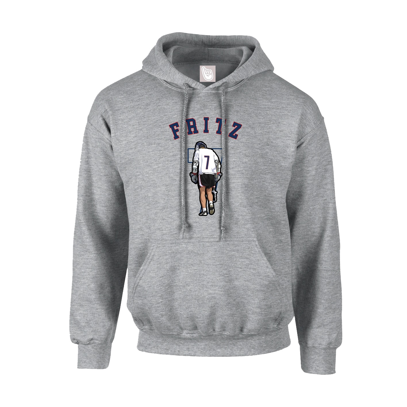 Hoodie — Shirsey Arch in Grey