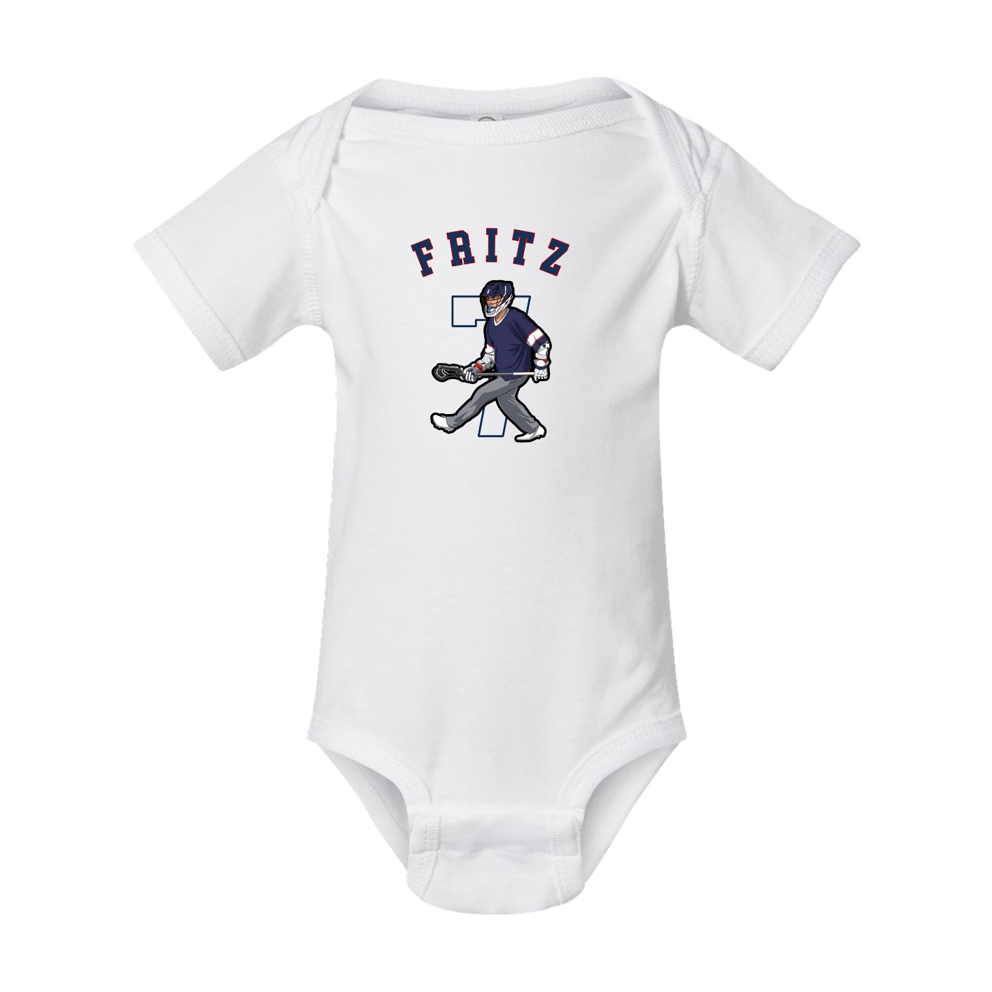 Baby Onesie — Shirsey Arch in White