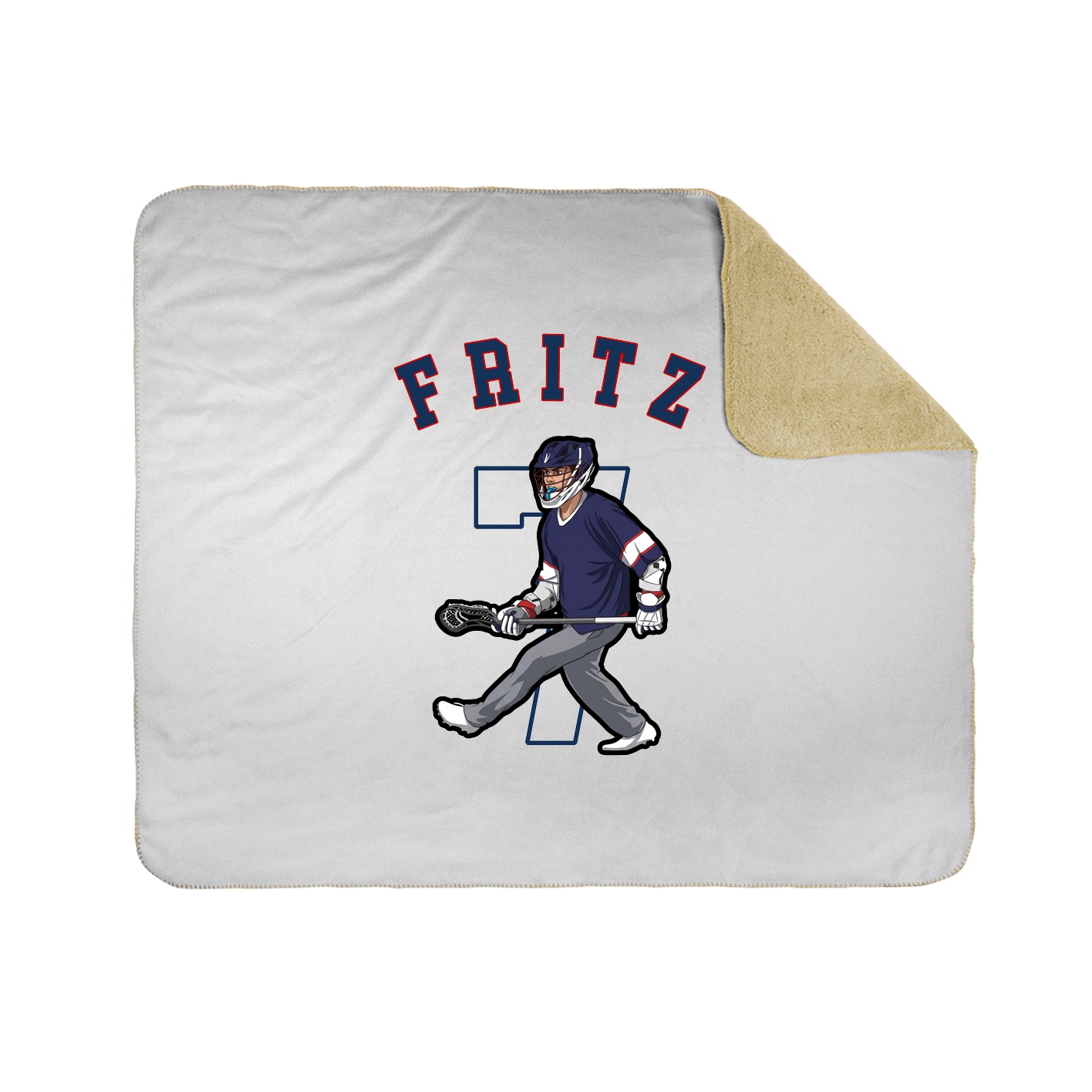 Throw Blanket — Shirsey Arch in White