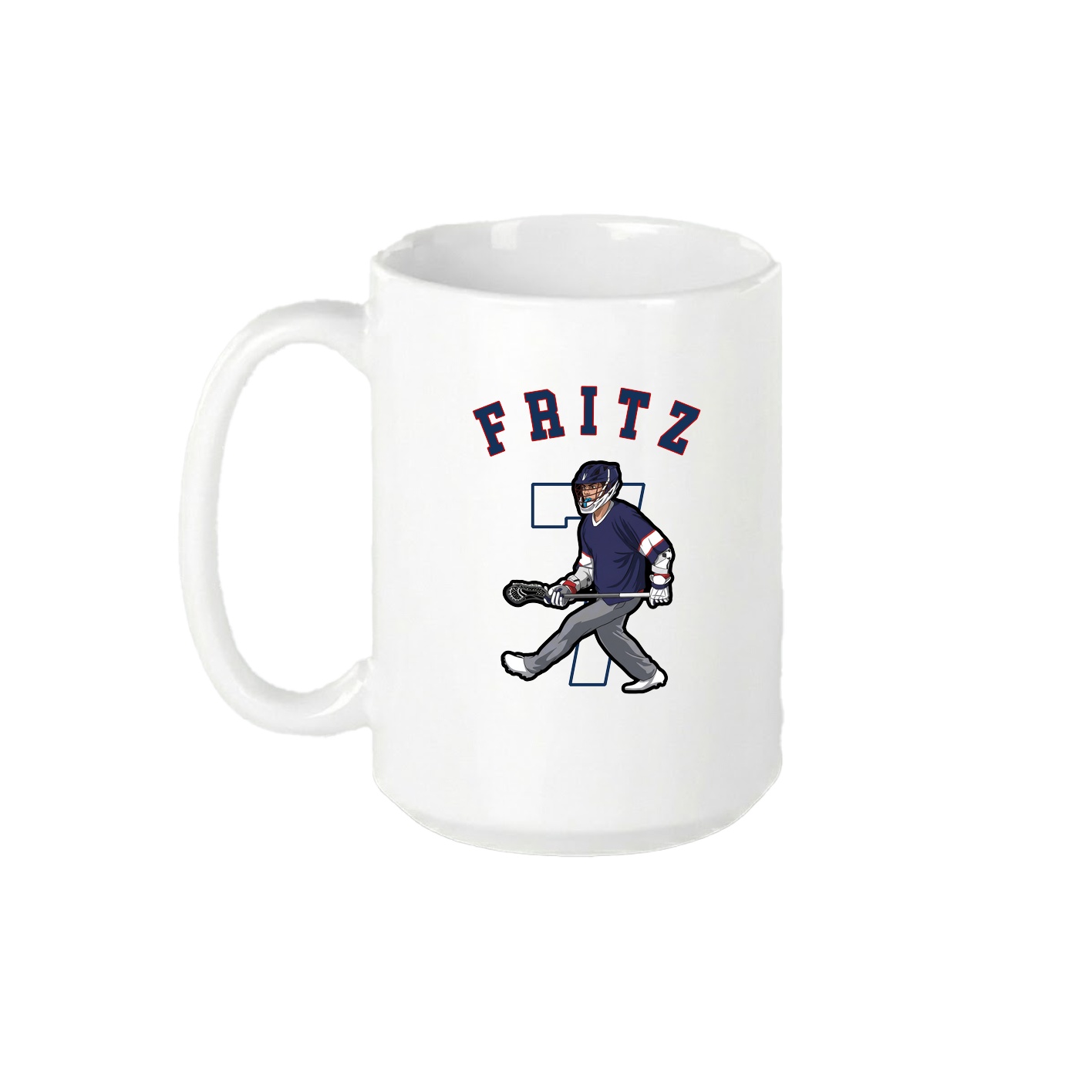 15oz Coffee Mug — Shirsey Arch in White