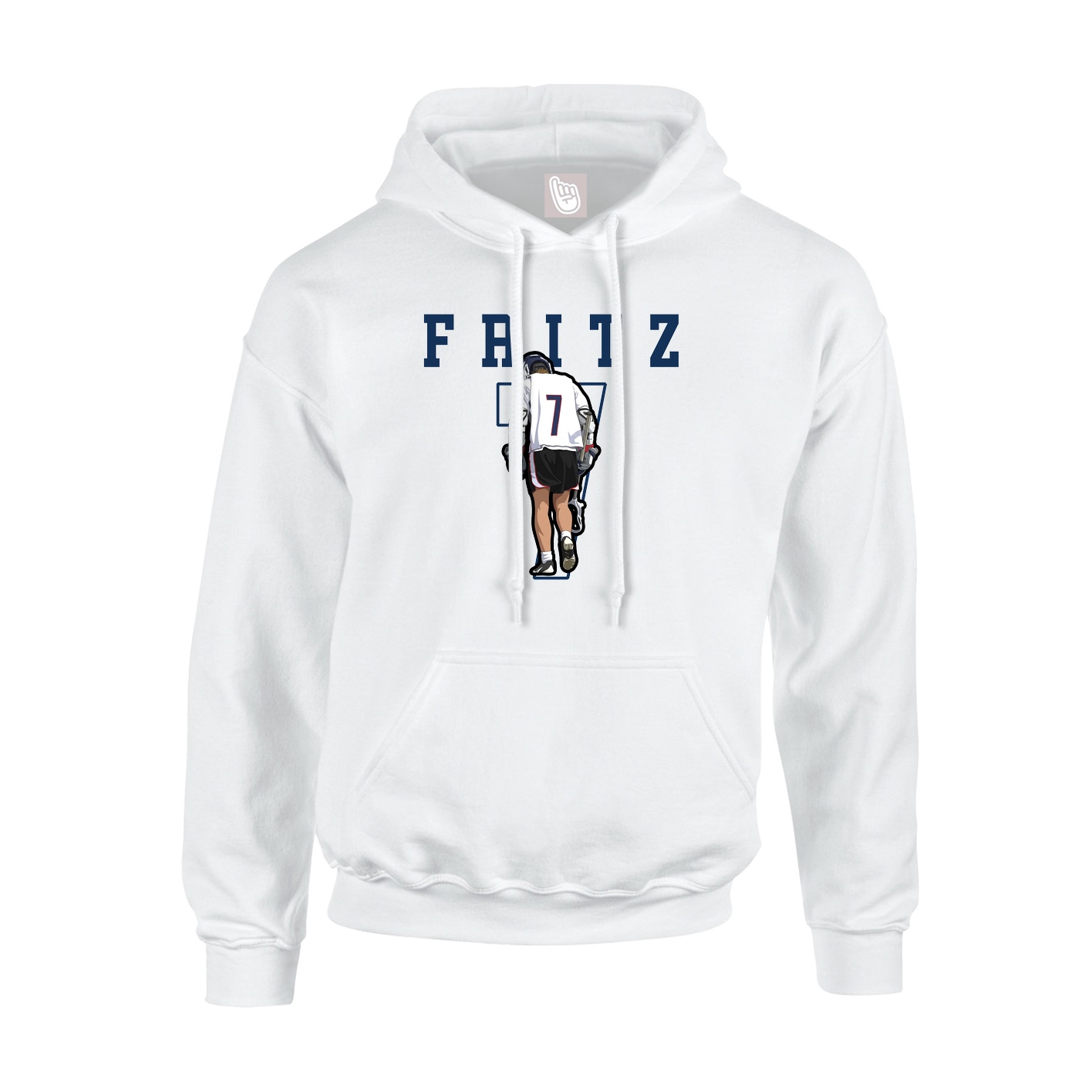 Youth Hoodie — Shirsey in White