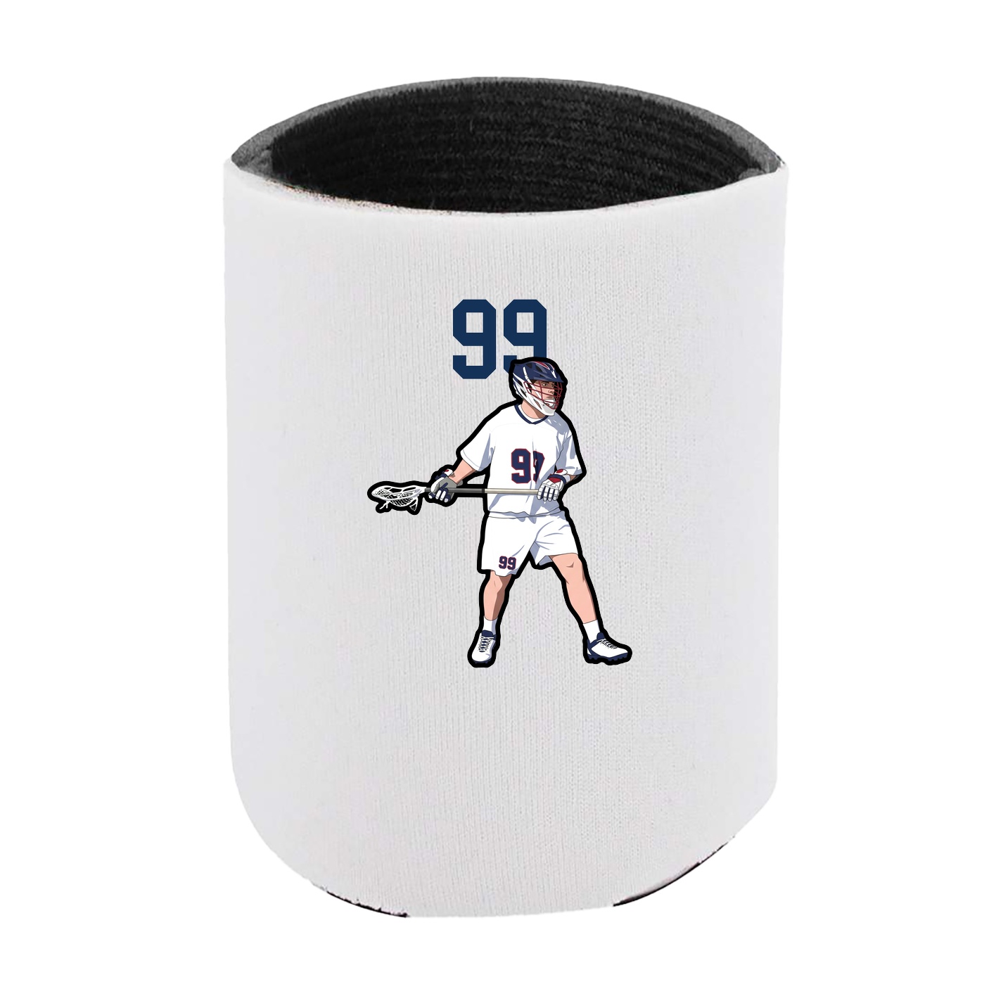 Can Holder — Number Top in White