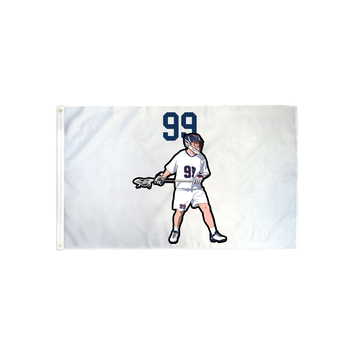 3x5 Flag — Number Top in Classic