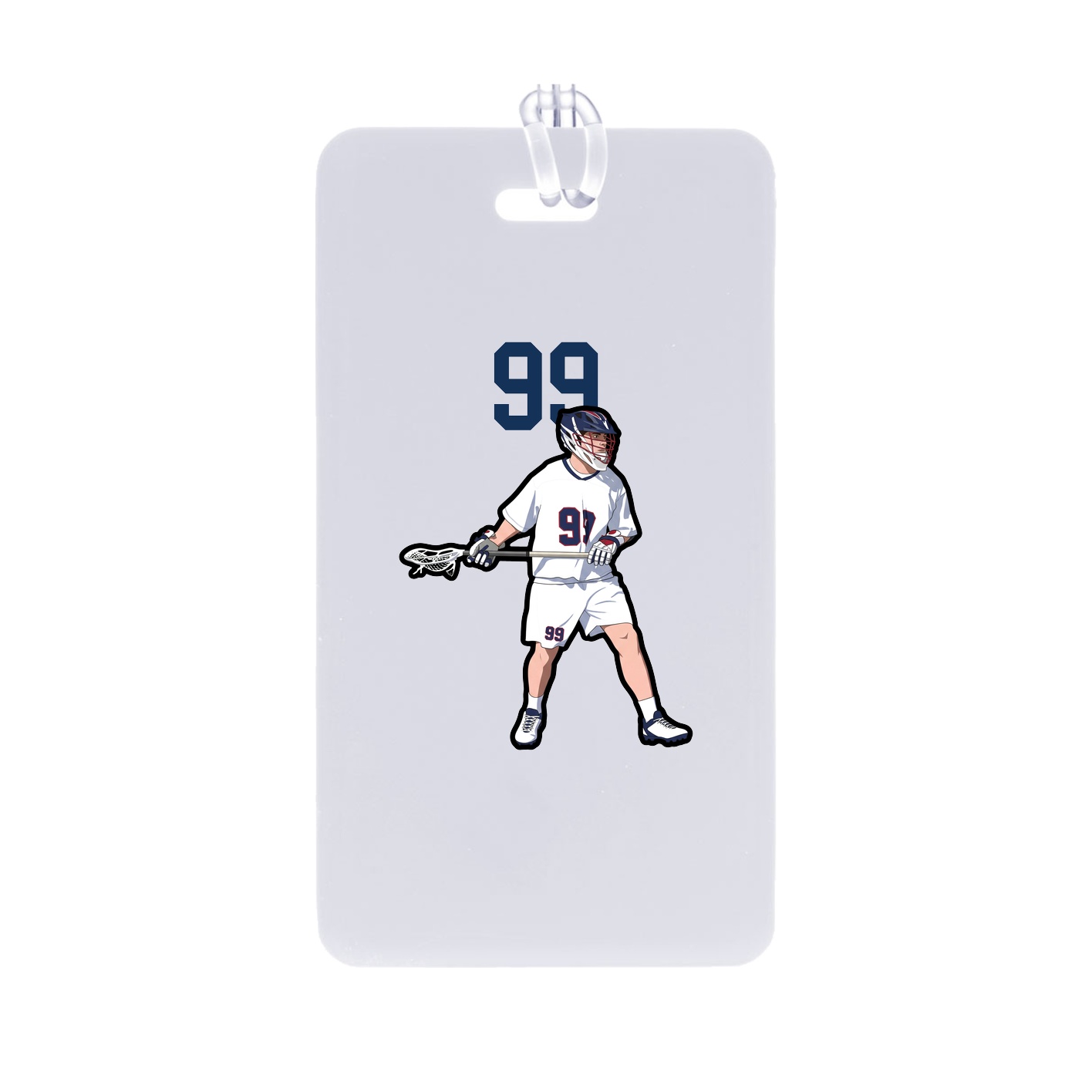 Bag Tag — Number Top in Classic