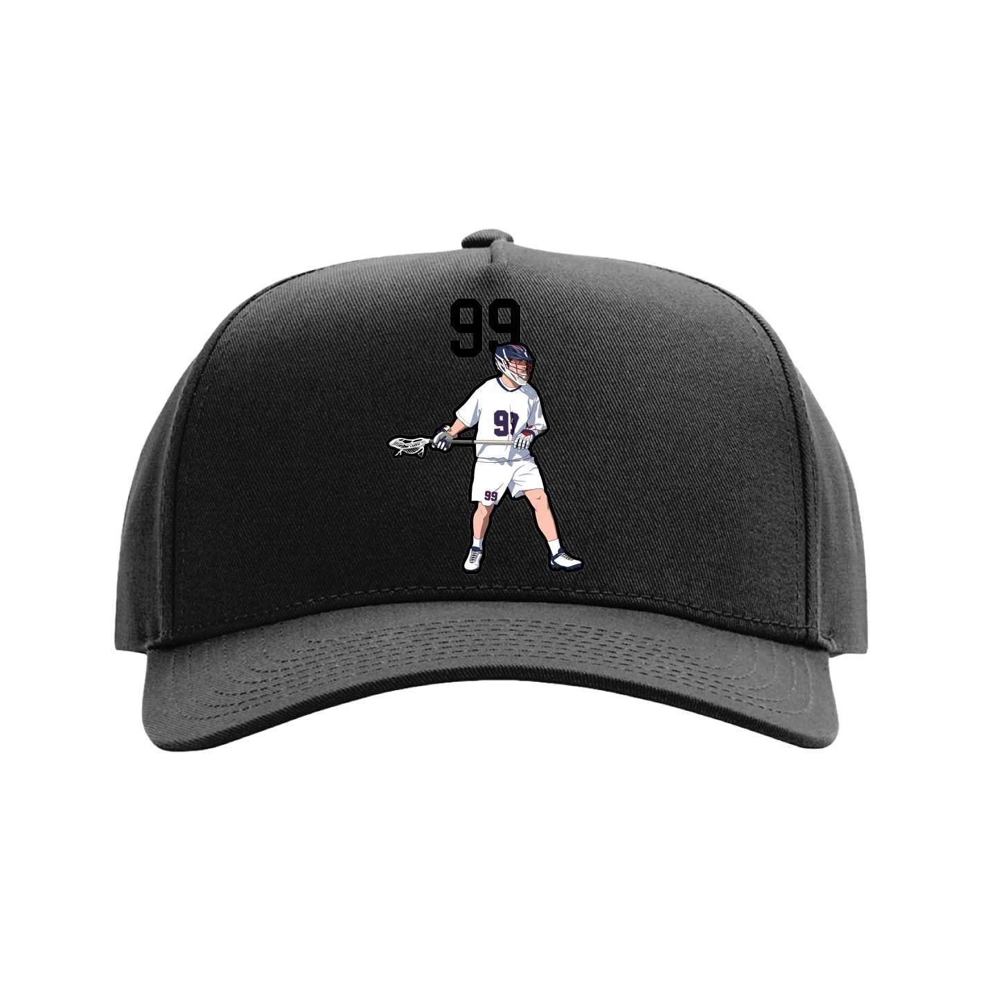 Full Fabric Five-Panel Champ Cap