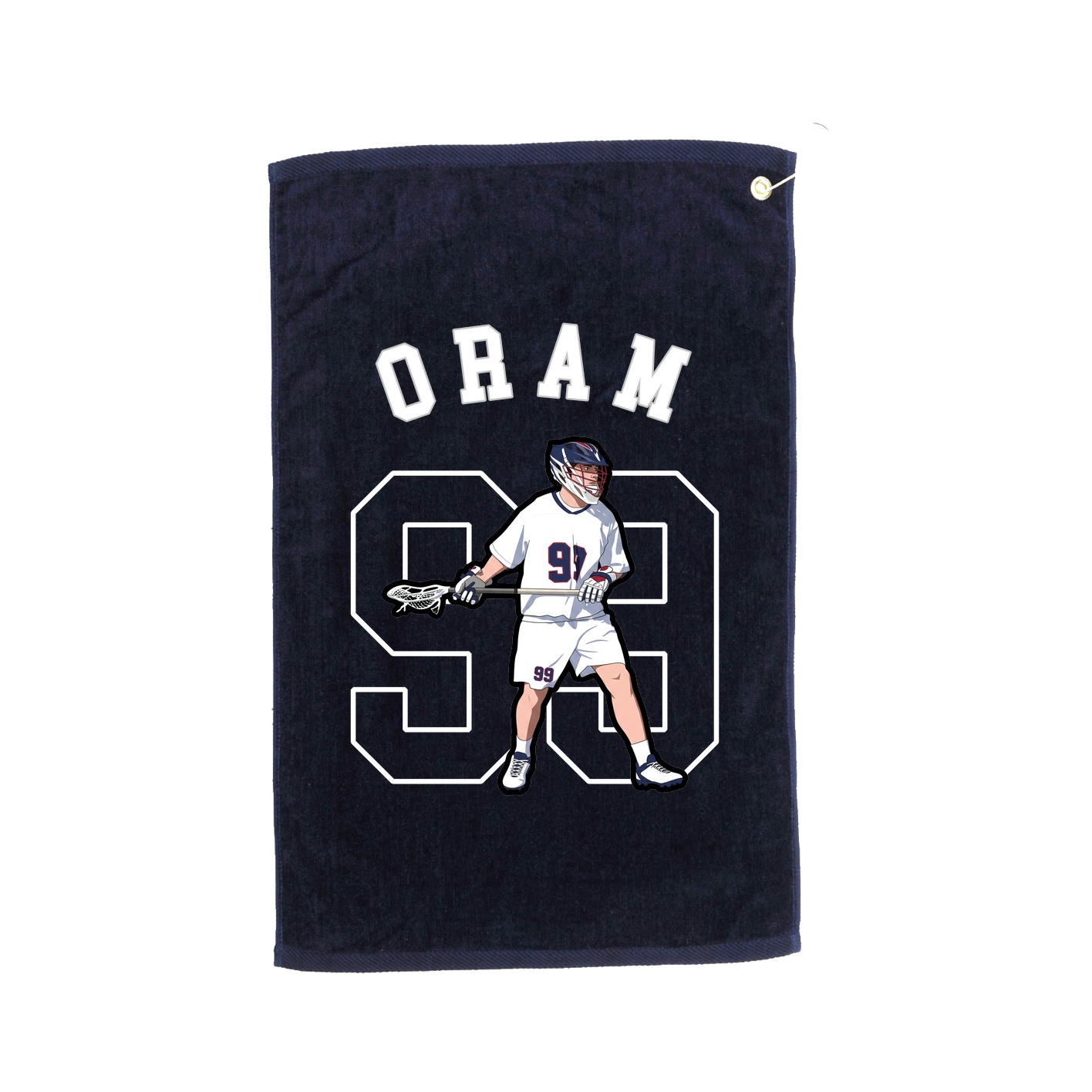 Golf Towel — Shirsey Arch in Navy