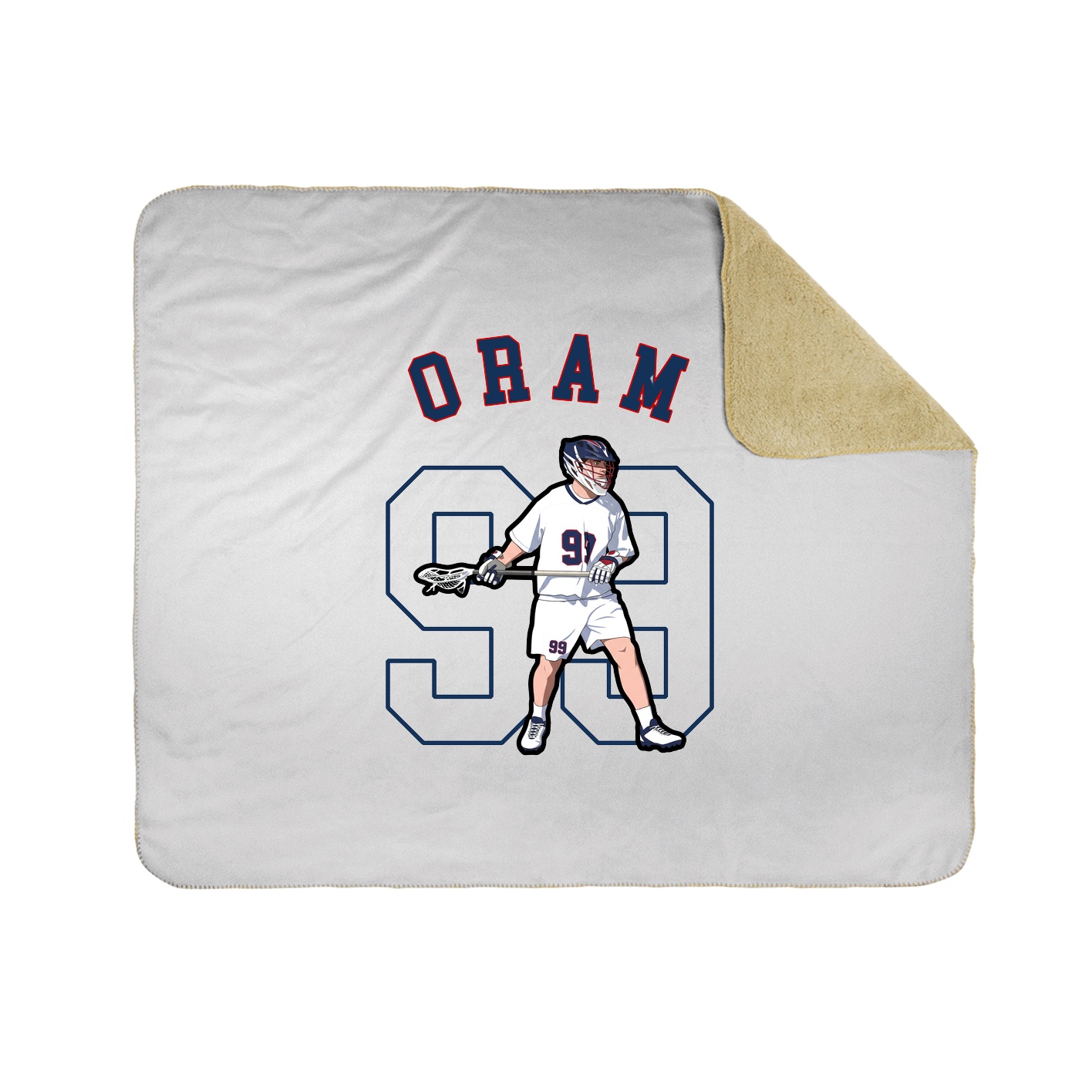 Throw Blanket — Shirsey Arch in White