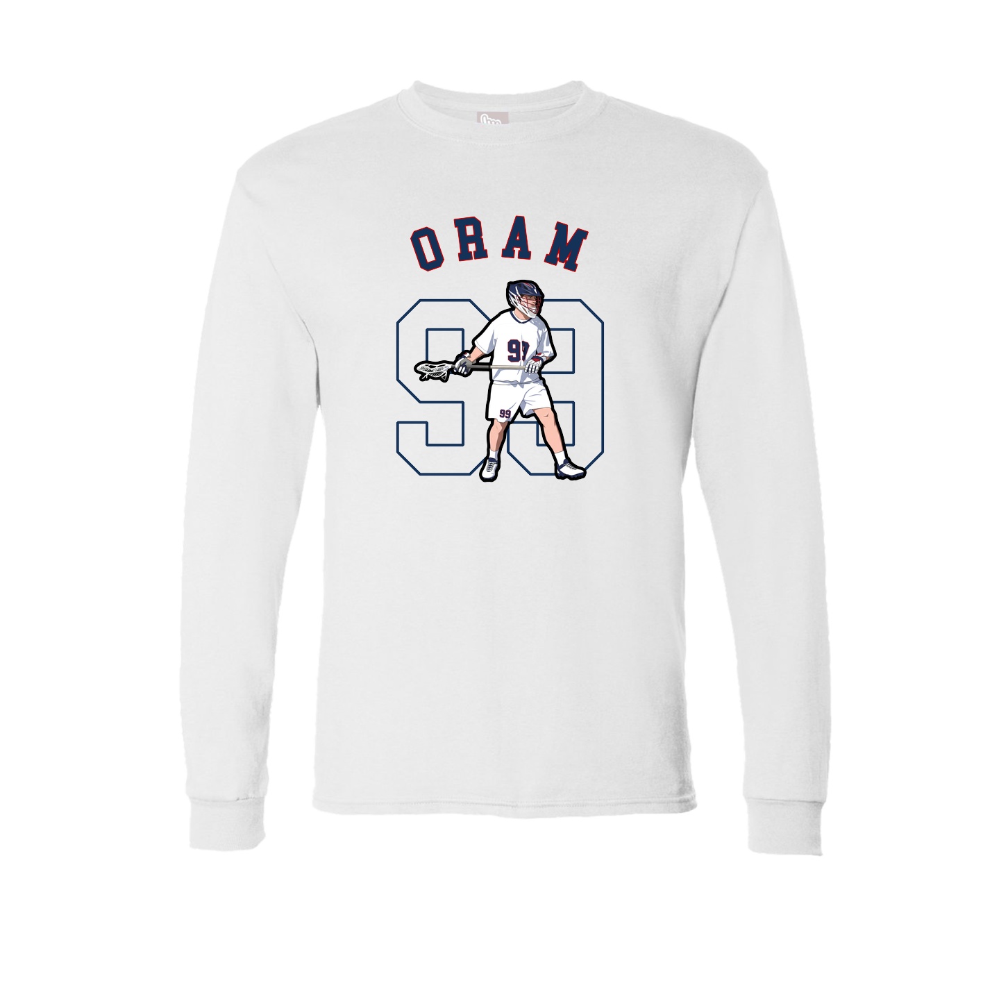 Long Sleeve Tee — Shirsey Arch in White