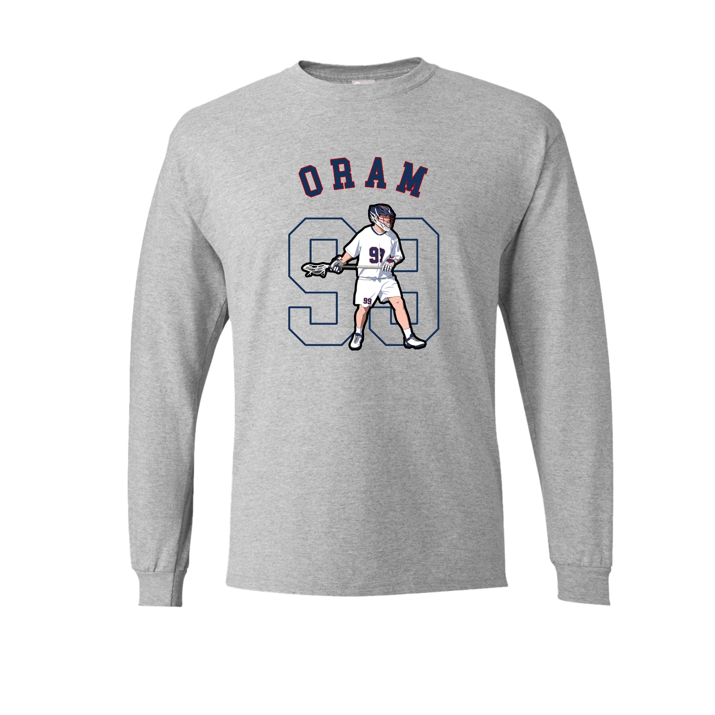 Long Sleeve Tee — Shirsey Arch in Grey