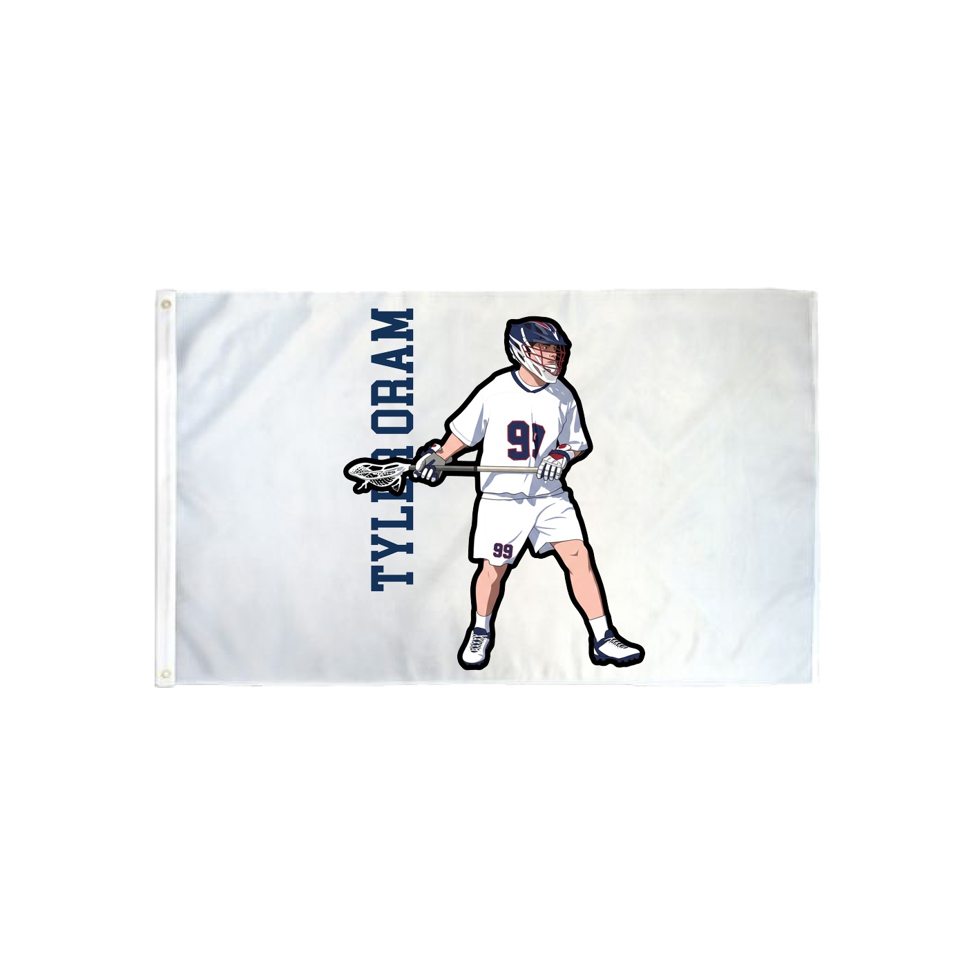 3x5 Flag — Name Vertical in Classic