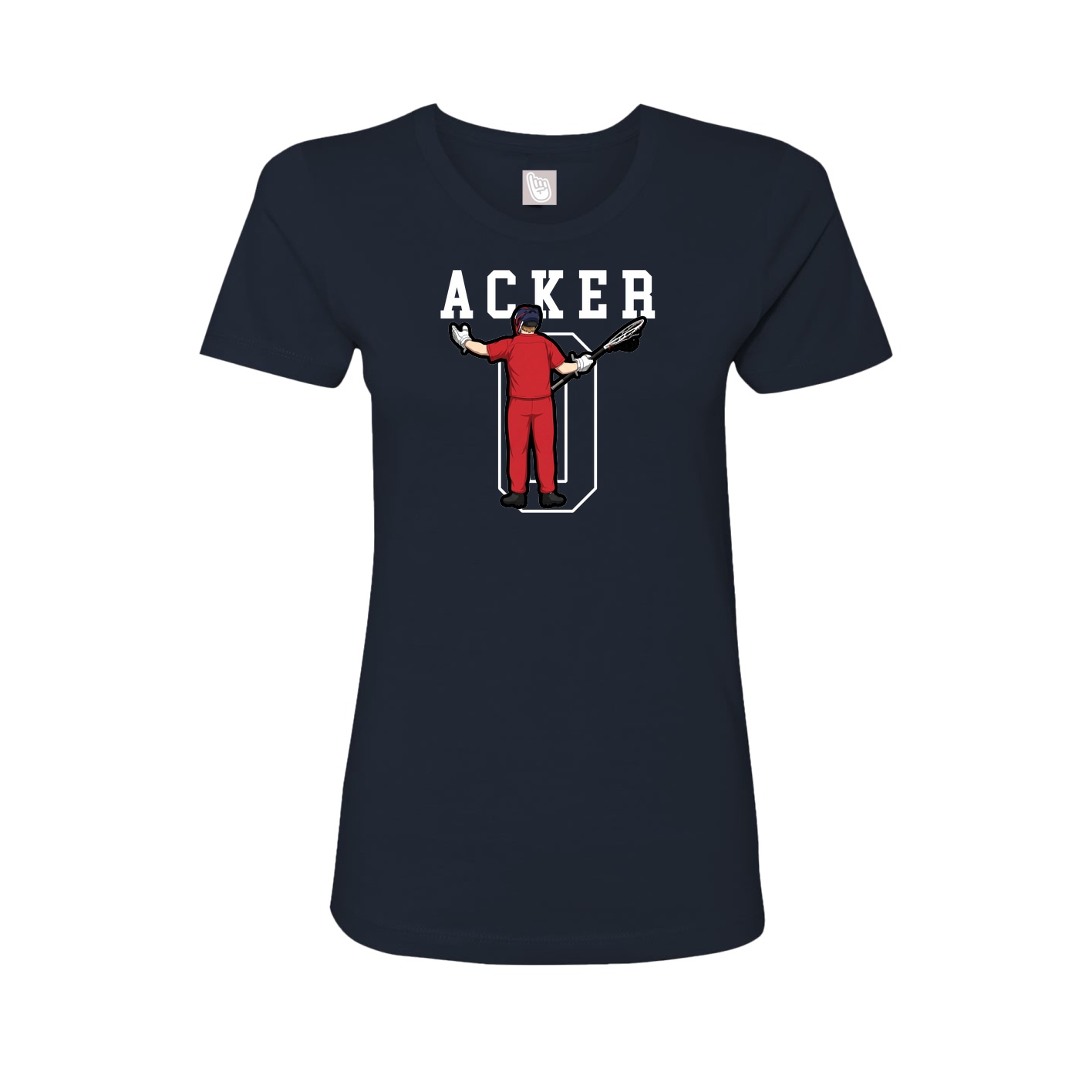 Fitted Women's Tee — Shirsey in Navy
