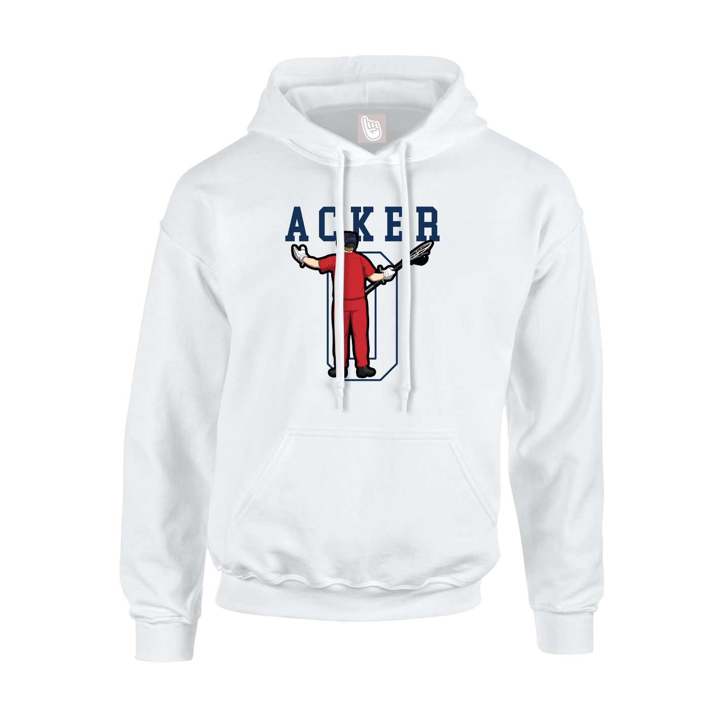 Hoodie — Shirsey in White