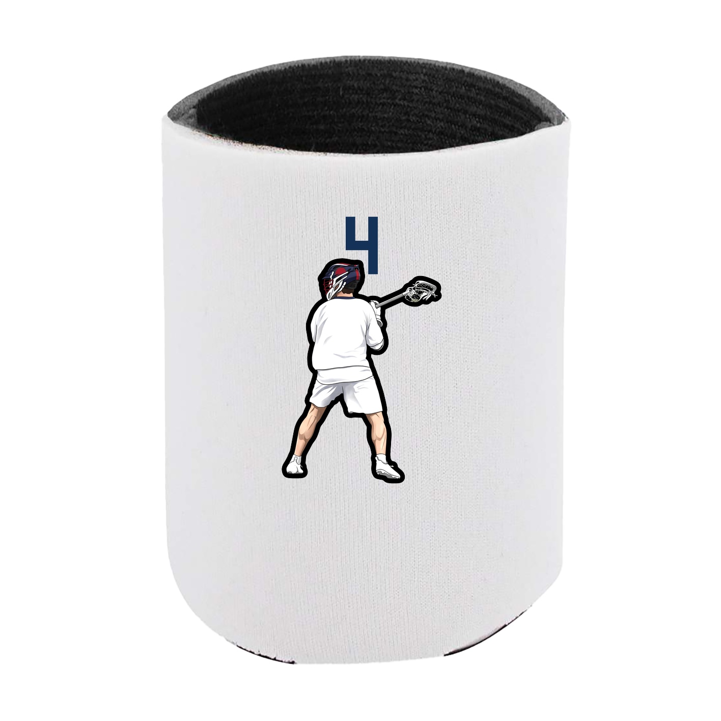 Can Holder — Number Top in White