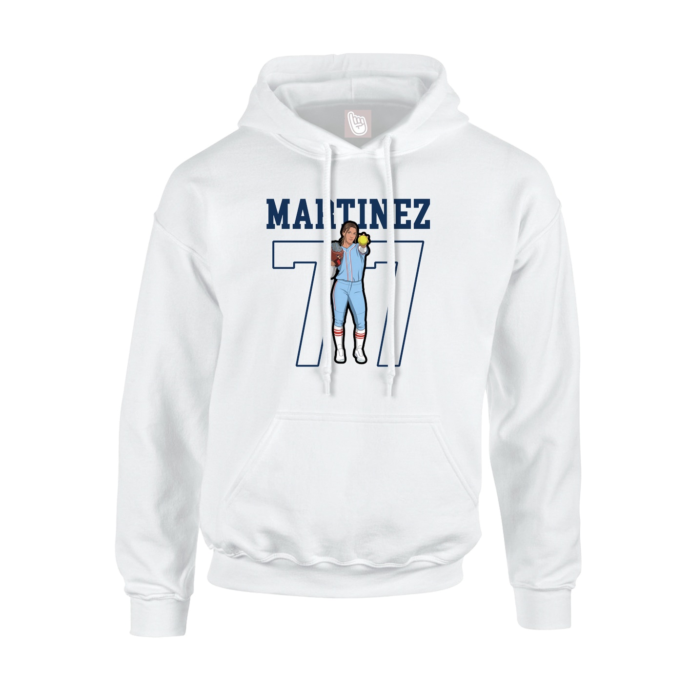 Youth Hoodie — Shirsey in White