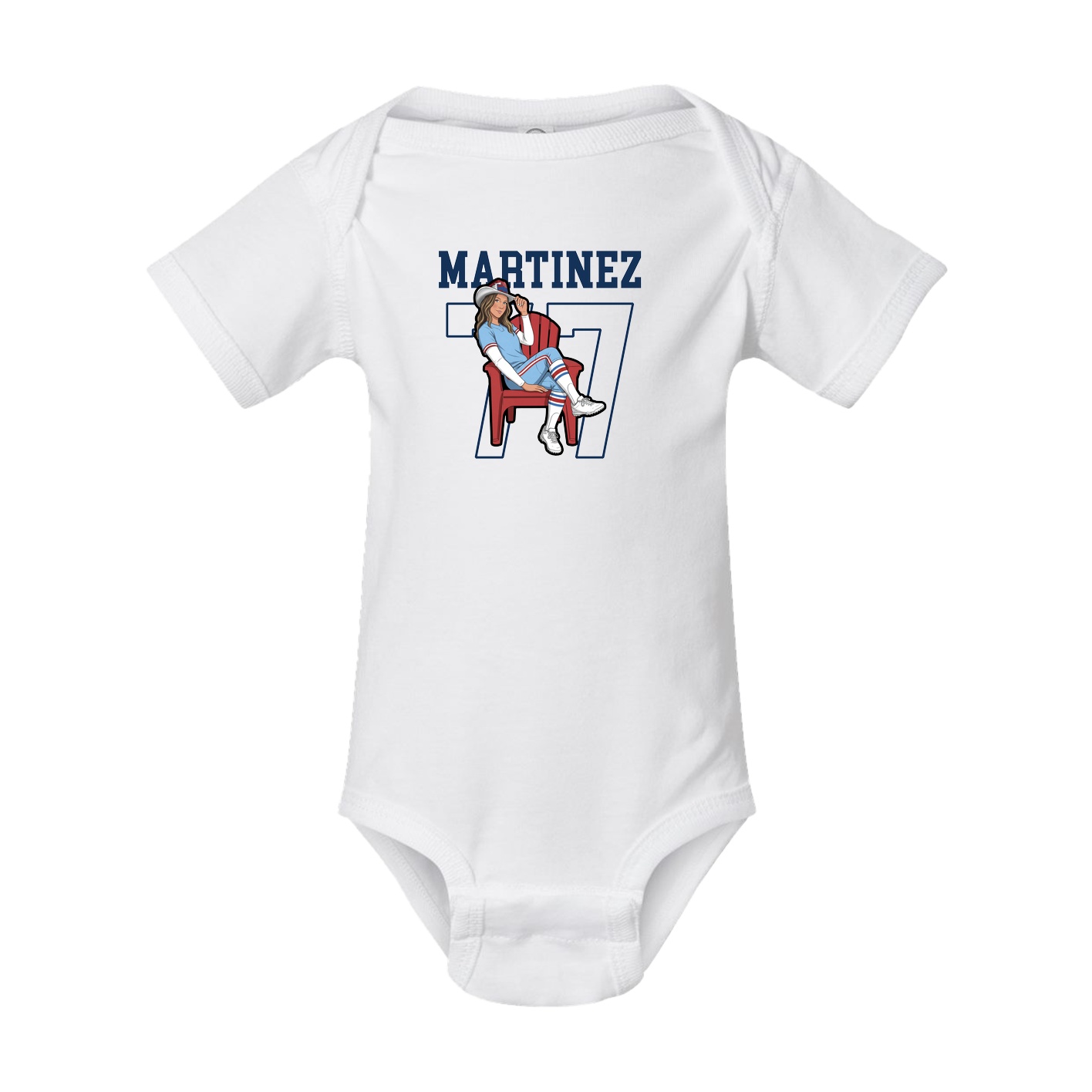 Baby Onesie — Shirsey in White