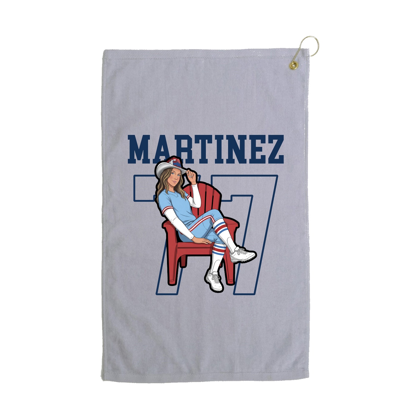 Golf Towel — Shirsey in Grey