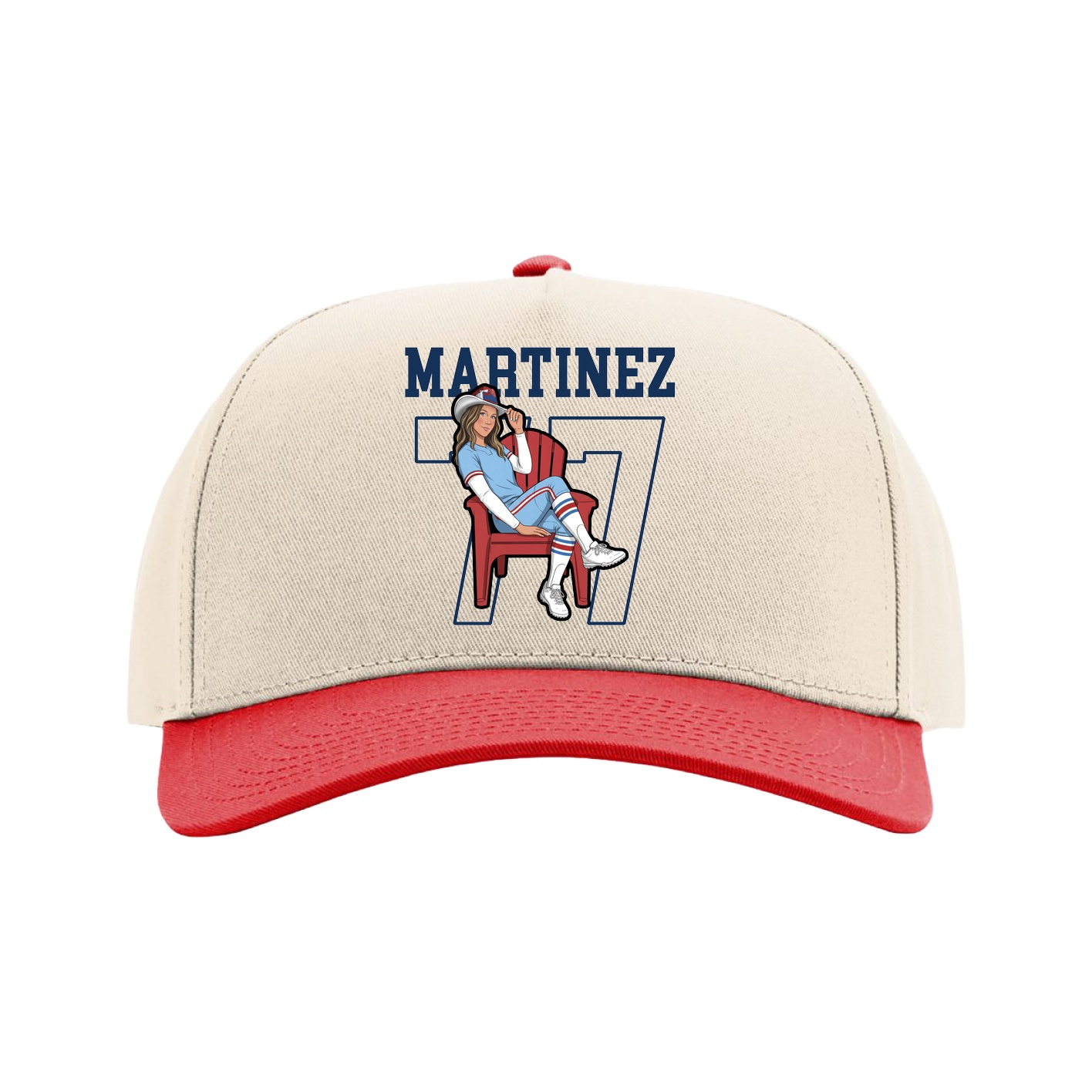 Full Fabric Five-Panel Champ Cap