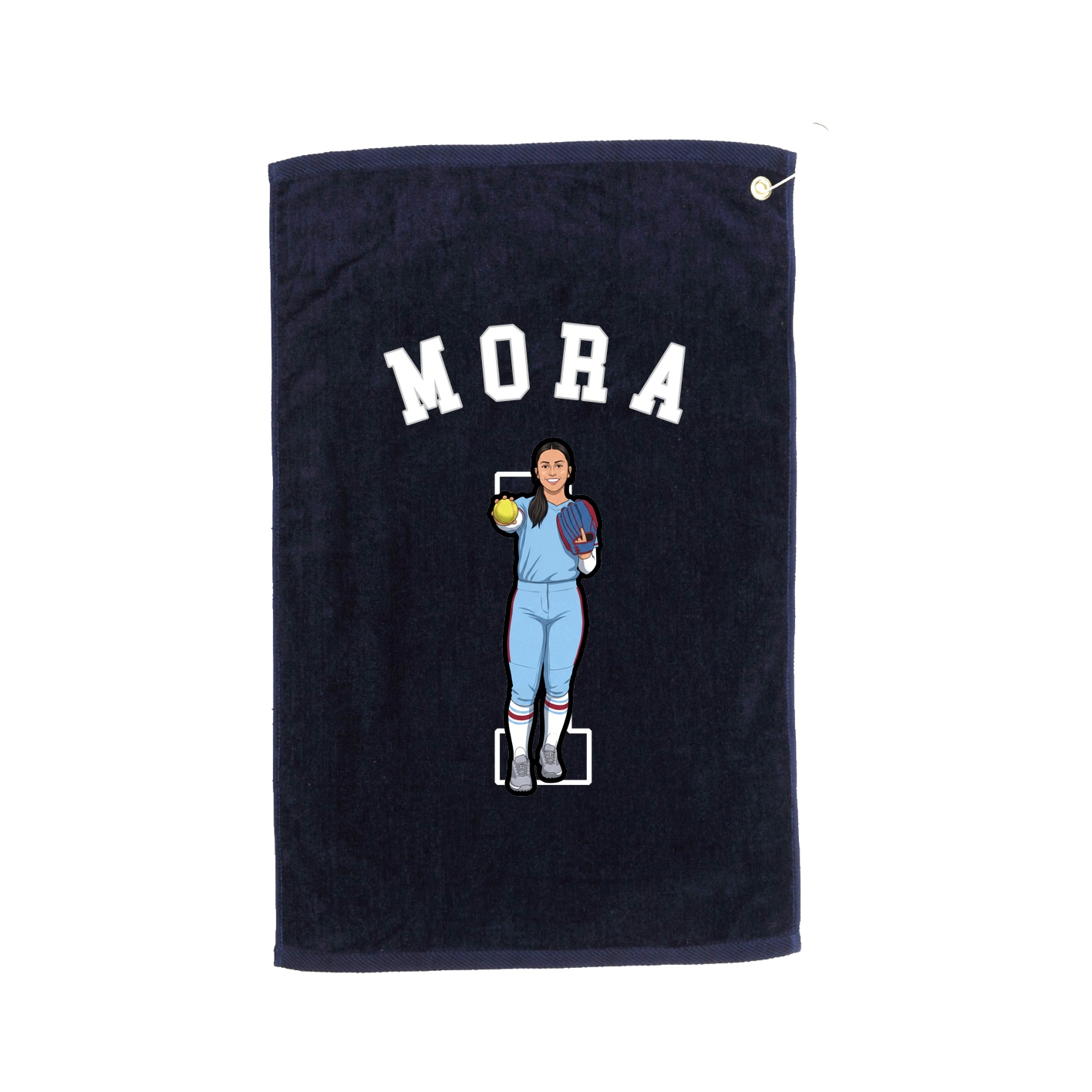 Golf Towel — Shirsey Arch in Navy