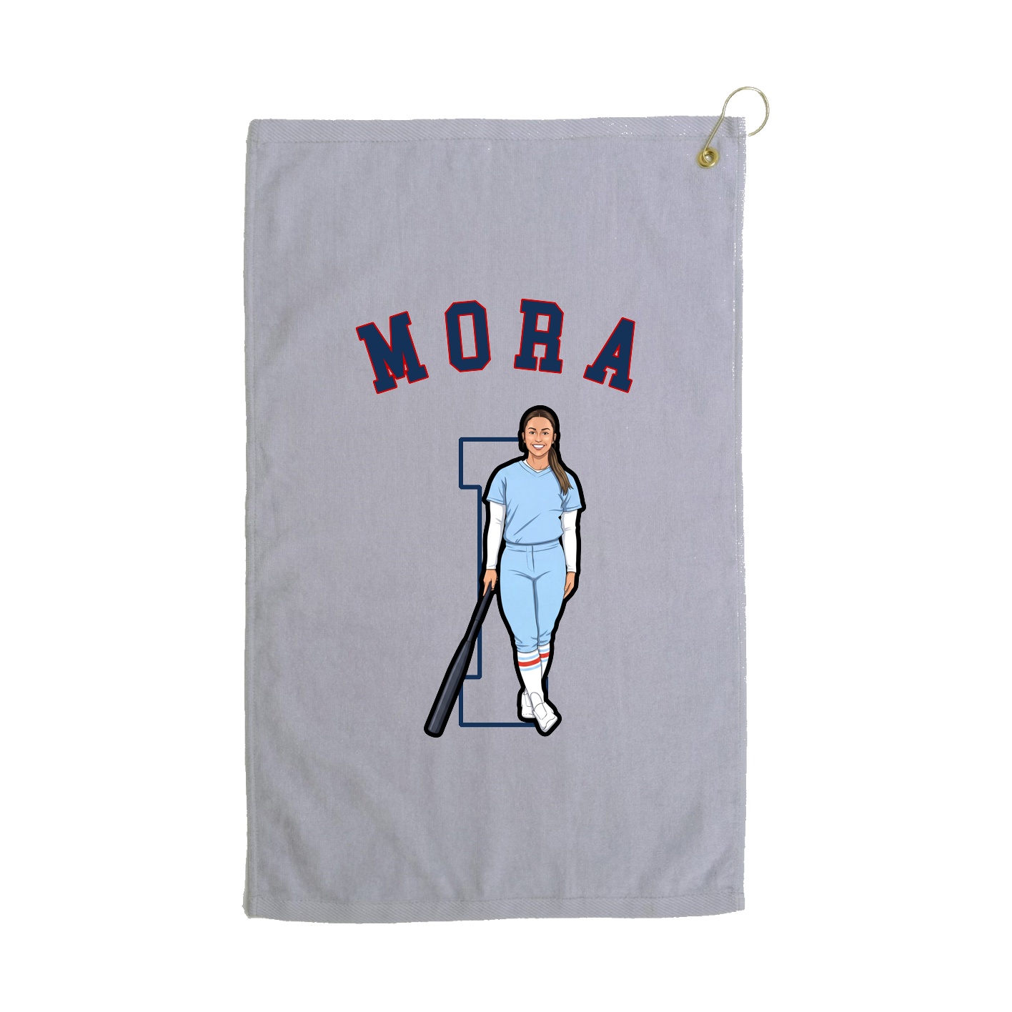 Golf Towel — Shirsey Arch in Grey