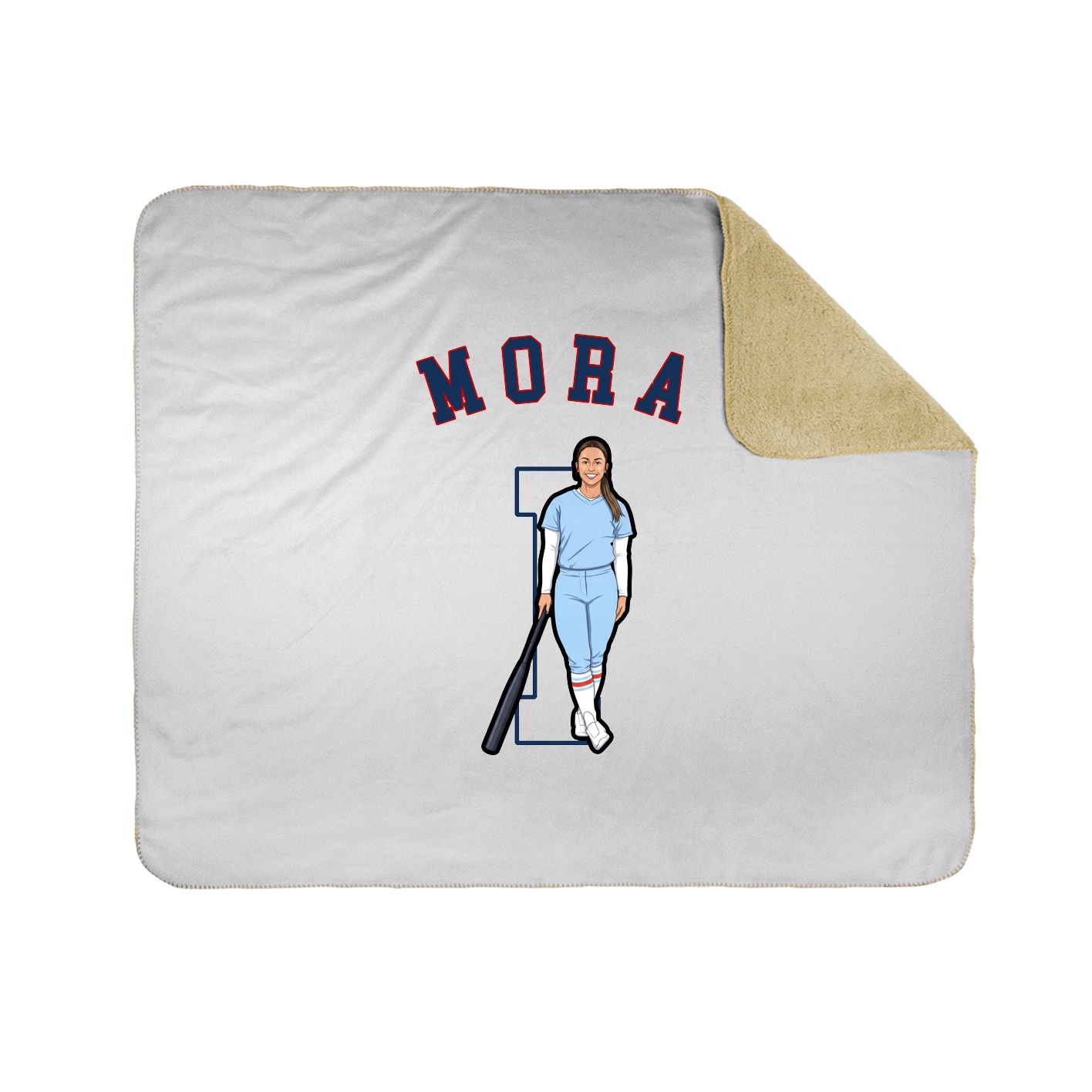 Throw Blanket — Shirsey Arch in White