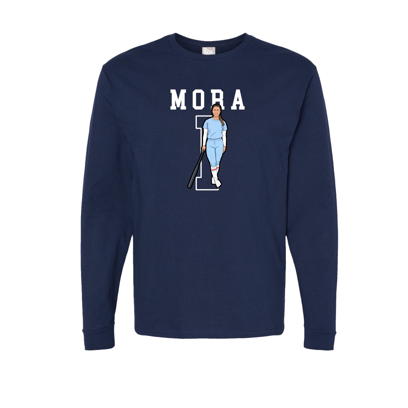 Long Sleeve Tee — Shirsey in Navy