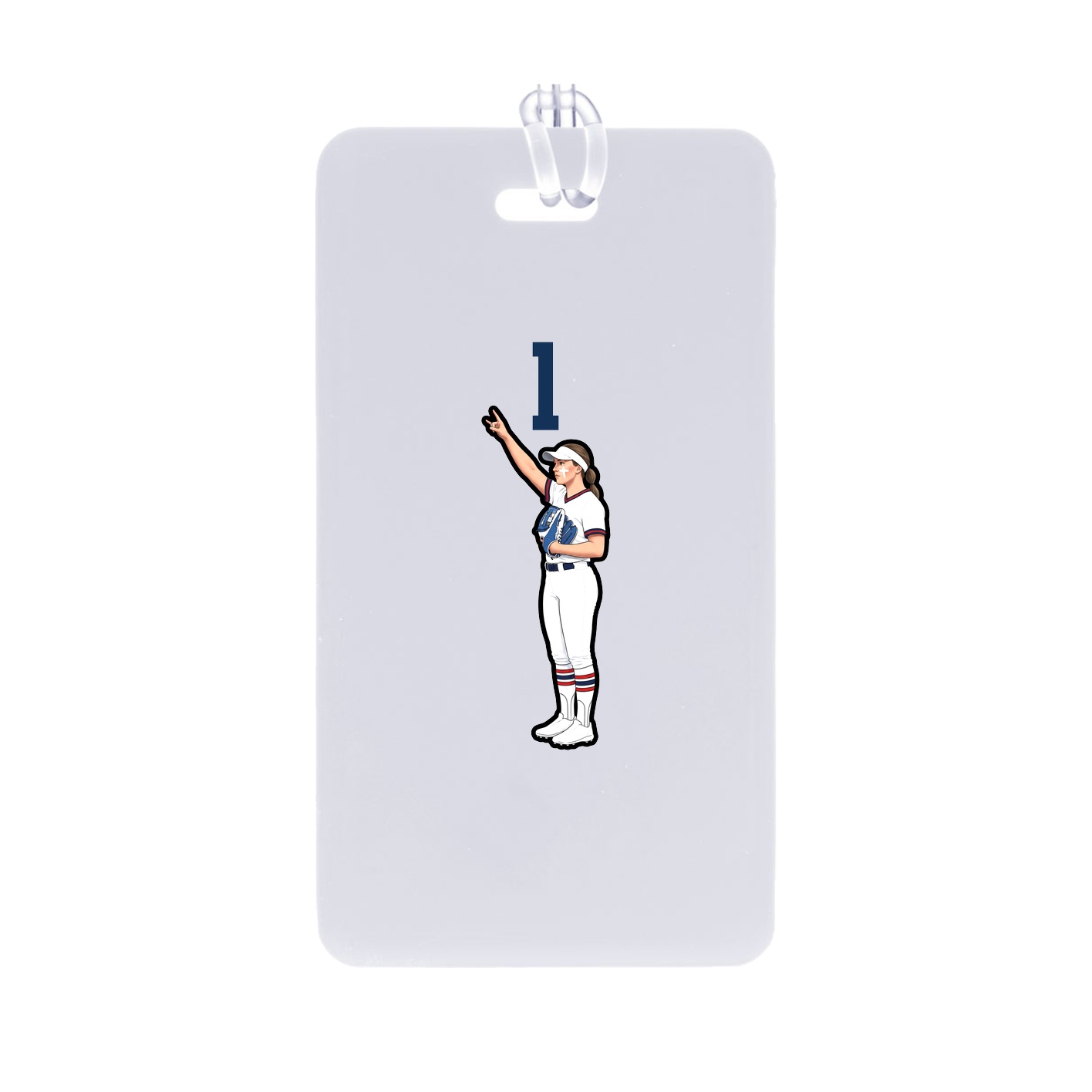 Bag Tag — Number Top in Classic