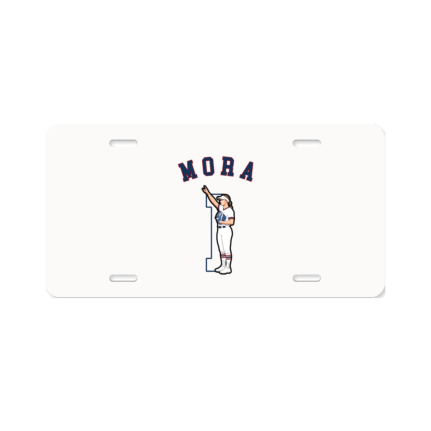 License Plate — Shirsey Arch in Classic