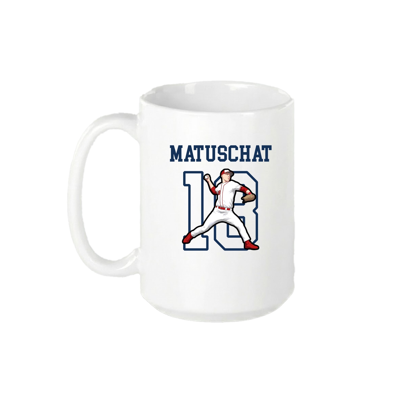 15oz Coffee Mug — Shirsey in White